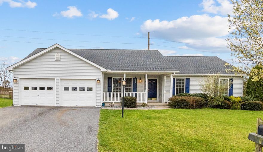 If you If you're looking for one level living .. look no further than 125 Le Fevre Lane!  The upgrades made on this home in the last two years are remarkable!!  In 2022 the sellers purchased all new stainless steel appliances, installed a new fence around the backyard, and installed a pellet stove.  The pellet stove has cut their energy cost during the winter significantly!!  In 2023 a new hot water heater was installed and in 2024 the home received a brand new roof and HVAC unit!!  This home may have been built in 2005, but with all the recent updates rest assured it's in great shape!  Settled on a quiet cul-de-sac in the established neighborhood of Hammond's Mill this home is ready for it's new family.  It is within walking distance of all Spring Mills schools, less than a mile from major retail stores, and conveniently located around a mile from interstate 81 for easy commuting.