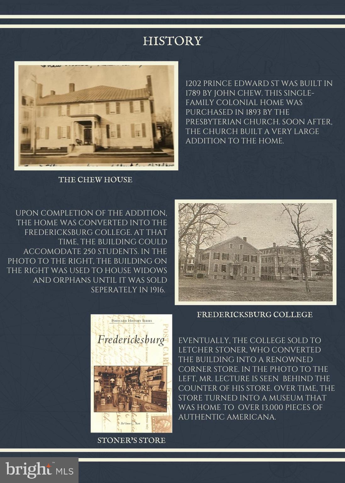 DOWNTOWN FREDERICKSBURG - Residential