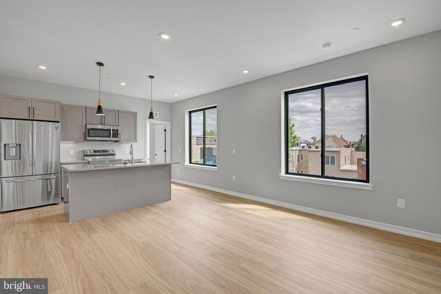 Welcome to 1205 S. 15th St, nestled in the heart of Newbold! This brand new construction building is home to fifteen luxury units featuring top of the line finishes. This unit offers everything you could desire in a city apartment and can be moved into June 5th. This unit features a spacious, open living room with huge windows and lovely natural light, a kitchen with quartz countertops and stainless steel appliances, two beautiful bathrooms, two spacious bedrooms, hardwood floors and an in unit washer/dryer. The building is located nearby the bustling Washington Ave corridor and within walking distance to Sprouts Organic Market, Target, the Broad Street Line, Passyunk Ave, Center City and much more!