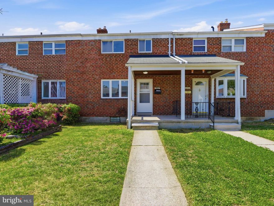 Beechfield townhome is ready for its new owner NOW! This move-in ready home offers 3 bedrooms and 2 fully renovated bathrooms with stylish updates throughout. The main level features an open-concept layout with a spacious living room and dining area flowing seamlessly into the beautifully renovated kitchen. The kitchen is equipped with quartz countertops, new cabinetry, and a full stainless steel appliance package, including a gas range, dishwasher, microwave, and refrigerator. A large quartz island provides additional seating and entertaining space. Fresh paint and new flooring throughout the home create a clean, modern feel. Upstairs, you’ll find the bedrooms along with a stunning full bath featuring a tiled shower with custom glass door, double vanity, and sleek gold-finished fixtures. The finished lower level adds significant living space with a large family room, additional flex space perfect for a home office or guest area, and a dedicated laundry area. A second fully updated bath includes a ceramic tiled shower and floor, new vanity, and modern finishes. Additional upgrades include vinyl windows and central HVAC. Outside, enjoy a private patio area, a fully fenced yard, and a multi-car private driveway, plus ample street parking out front. Conveniently located near shopping, dining, and major commuter routes, this home offers the perfect combination of space, style, and accessibility. Schedule your showing TODAY!