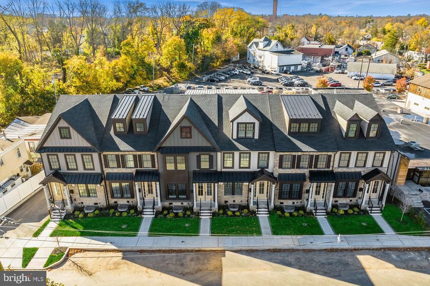 Act quickly! Only one homes remain! Seize this final opportunity to relocate to a lavish townhome this summer at Rockwell on Aberdeen. Welcome to an esteemed community that offers newly constructed townhomes, ideally situated within walking distance of Wayne's finest shops and dining establishments.

This extraordinary home embodies the essence of effortless living, positioned at the end of a row for added seclusion. Upon entering, you'll be greeted by an open-concept floor plan boasting impressive 10-foot ceilings, perfect for hosting gatherings and entertaining loved ones. The heart of the home lies within the expansive kitchen, featuring a remarkable 12-foot island, wood ceiling beams defining the space, 48" wall cabinets with crown molding and soft-close drawers and doors, upgraded appliances including a French Door refrigerator, and a generously sized pantry.

The main living level is completed by a delightful dining area, a convenient powder room, a great room featuring a sleek linear fireplace, and a spacious composite deck, offering an ideal retreat for relaxation and outdoor enjoyment.

Ascending to the second floor, you'll discover a magnificent owner's suite exuding elegance with its hardwood floors. The suite encompasses two walk-in closets with designer shelving systems, providing ample storage, and a luxurious owner's bathroom boasting upgraded tile floors and walls, a frameless glass shower door, an extended shower area, and exquisite finishes. Additionally, there is a well-appointed secondary bedroom with its own en-suite bathroom.

The top floor of this remarkable townhome presents a versatile bonus room, easily adaptable as an additional bedroom, along with a full bathroom. An unfinished attic space offers convenient storage options as well.

Moreover, this home offers the utmost convenience with a lower-level den/family room, featuring stunning hardwood floors, located just off the rear 2-car garage. Additionally, an elevator is included, seamlessly transporting you between the ground floor and the bedroom level.

Located within the highly acclaimed Radnor Township School District, this stunning home is in high demand and will not remain on the market for long! Furthermore, you'll benefit from a low-cost homeowners association that covers lawn care and snow removal. The train station, fitness studios, delectable restaurants, retail shops, and more are all conveniently within a short walk, enhancing your daily lifestyle.

This represents your final chance to indulge in the epitome of luxury living at Rockwell on Aberdeen. Waste no time in securing your dream townhome before it's too late! Please note that the interior photos depict a similar unit. This home was professionally designed, and the "Look Book" is included in the documents to provide an overview of this home's specific finishes.