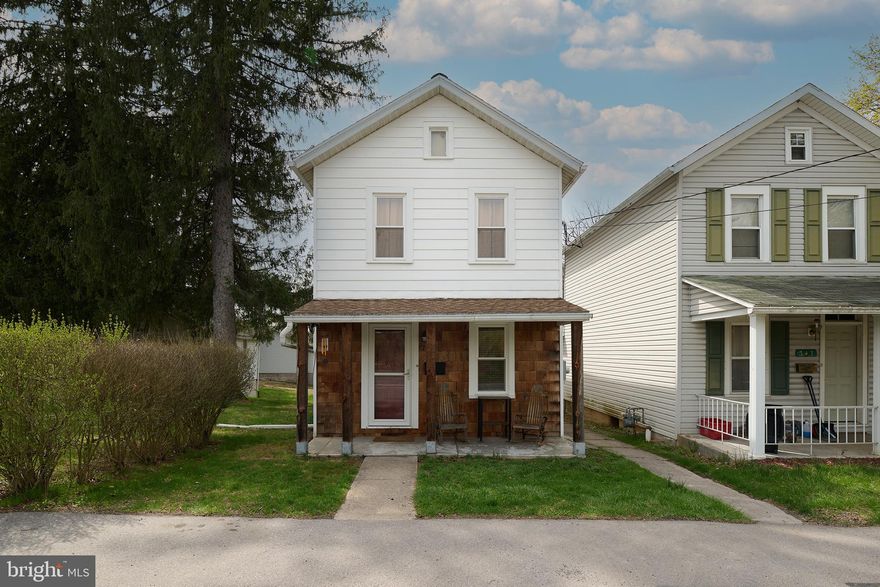Check out this charming home in Spring Township, just a short walk from Downtown Bellefonte! Enjoy everything Historic Bellefonte has to offer or catch a teener league baseball game right across the street. This move-in ready house is well-maintained with recent updates like new flooring throughout, a remodeled kitchen and bath, a new roof (2016), new hot water heater (2016), and new windows (2017). The spacious backyard is perfect for gardening and features an outbuilding for all your outdoor tools. Don't miss out schedule a showing today!