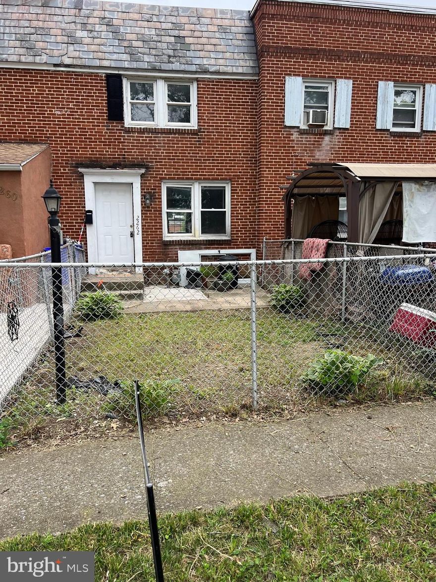 Welcome to Melrose Gardens! This 3 BR, 1 bath townhome has recently been repainted. All 3 BRs have new carpet. Semi-finished basement adds more living space. Natural gas heat (heat air), hot water, and cooking. Reasonable taxes too. There are also popular for investments.