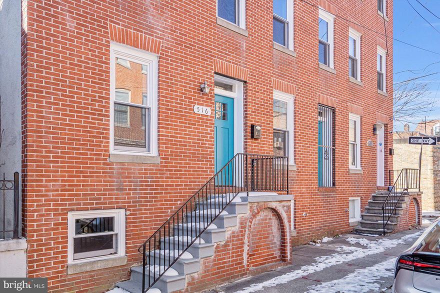 Unique double-wide Townhome offering four floors of newly remodeled living space, featuring 3BR/3BA in Historic Pigtown.  Parking is steps from the front door into your forever home.  Step inside to a bright main floor offering luxury flooring beginning in the large entry, oversized living room and brand new kitchen. The kitchen features plenty of cabinets, granite countertops, and stainless steel appliances that include a gas cooktop.  On the second floor is a large primary sized bedroom, a room ideal as a home office, and a beautifully tiled full bath.  Onto the third floor which offers the owners suite that features a large bedroom, and spacious ensuite boasting a beautiful soaking tub and a large walk-in shower. There is also a smaller room ideal as a walk-in closet or home office space.  The lower level provides the third bedroom, a full bath with walk-in shower, laundry, storage and a walk-out to the fenced yard.  From the main floor step outside to a cozy yard offering tons of possibilities.  This home is move-in ready and has so much to offer new homeowners and is conveniently located in proximity to shopping, restaurants, and commuter routes.