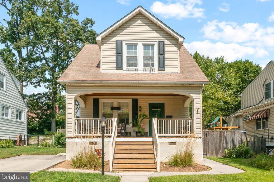 Another beautiful house in Anneslie!! This house has everything you are looking for...the charm of the  neighborhood along with the benefits of an updated kitchen, bathrooms and laundry room. Once you walk up onto the front porch and enter this incredible house, you will find the main level boasts a living room, dining room, breakfast room, kitchen and half bath with laundry. Make sure you notice the hardwood floors on the main level that were refinished and absolutely gorgeous. Upstairs you will find three large bedrooms with an updated bathroom. The unfinished basement allows for plenty of storage. The private fenced backyard has a large deck and plenty of yard space.  Please forgive the items sitting around..the seller still  lives in the house and is currently packing. House being sold as-is. You don't want to miss this one...make an appointment today!!