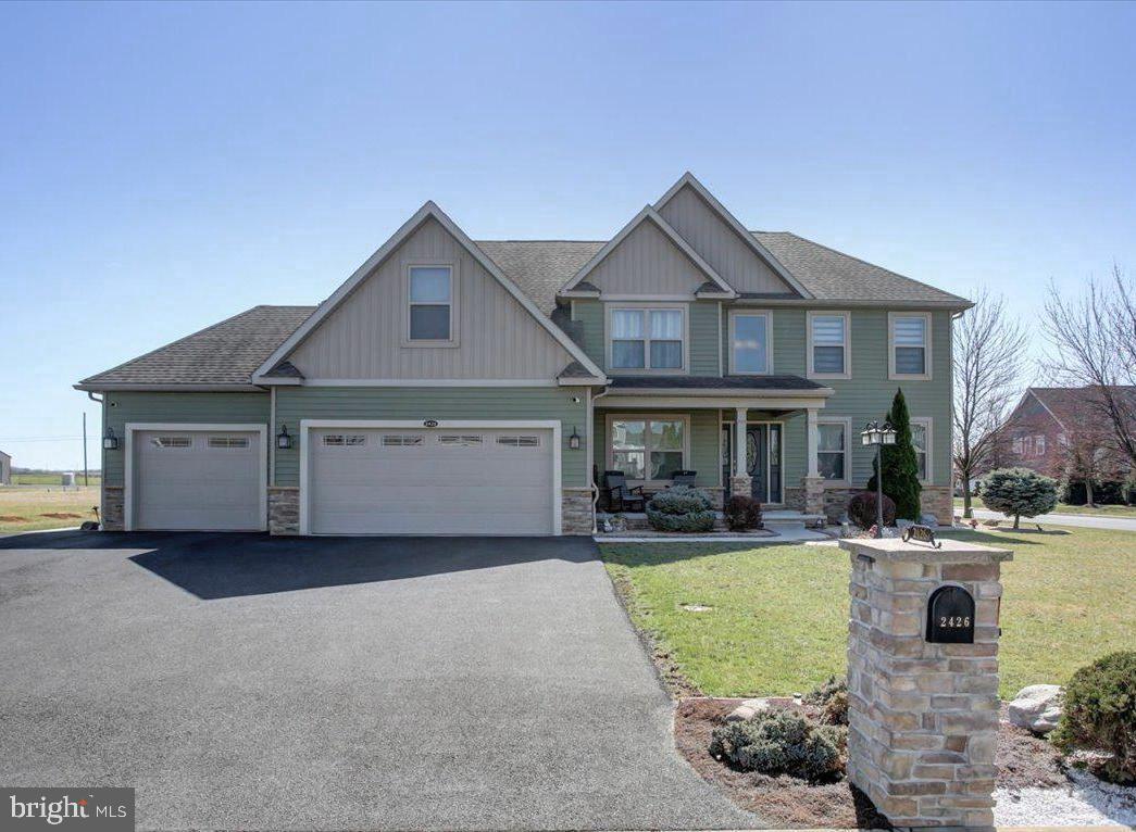 Stunning, Beautiful, Exceptional Quality - Time to make this YOUR "Home". Inside to outside, this home is very well maintained. Walk through the front door, feel the difference - you are "Home"! 4 BR/3.5BA over 4000 SF, extra large paved parking area, patio, large shed, radon system installed, quality decorative doors, engineered hardwood flooring throughout the main & upper level, ceramic tile, etc etc. Location is great with being close to medical offices, shopping, groceries, & interstate access, etc. The "Worthington" is a popular model, but this one goes far above what it has to offer to the future homeowner looking to move to the Chambersburg area or looking to upgrade. If you like to cook and/or spend time in your kitchen, take note of the appliances & special features in this kitchen. From extra storage - well placed all over, to a fully finished lower level w/full bath & a Bose surround system to an office on the main level which could be used for an extra guest room w/hall half bath to a stunning open floor plan on the main level, a laundry rm on the main level w/ laundry tub & washer/dryer staying, a huge primary suite on the upper level, with three bedrooms & hall bath with special quality accents, etc. Set your appointment today to soak in every special feature of this property, feel good and then make it Yours!