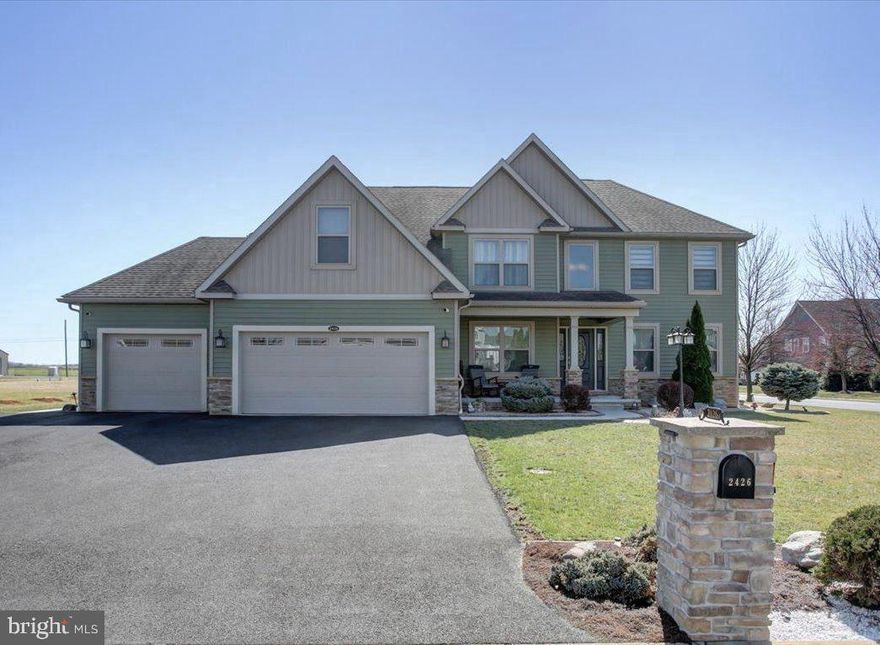 Stunning, Beautiful, Exceptional Quality - Time to make this YOUR "Home".  Inside to outside, this home is very well maintained.  Walk through the front door, feel the difference - you are "Home"!  4 BR/3.5BA over 4000 SF, extra large paved parking area, patio, large shed, radon system installed, quality decorative doors, engineered hardwood flooring throughout the main & upper level,  ceramic tile, etc etc.  Location is great with being close to medical offices, shopping, groceries, & interstate access, etc.  The "Worthington" is a popular model, but this one goes far above what it has to offer to the future homeowner looking to move to the Chambersburg area or looking to upgrade.  If you like to cook and/or spend time in your kitchen, take note of the appliances & special features in this kitchen.  From extra storage - well placed all over, to a fully finished lower level w/full bath & a Bose surround system to an office on the main level which could be used for an extra guest room w/hall half bath to a stunning open floor plan on the main level, a laundry rm on the main level w/ laundry tub & washer/dryer staying, a huge primary suite on the upper level, with three bedrooms & hall bath with special quality accents,  etc.   Set your appointment today to soak in every special feature of this property, feel good and then make it Yours!