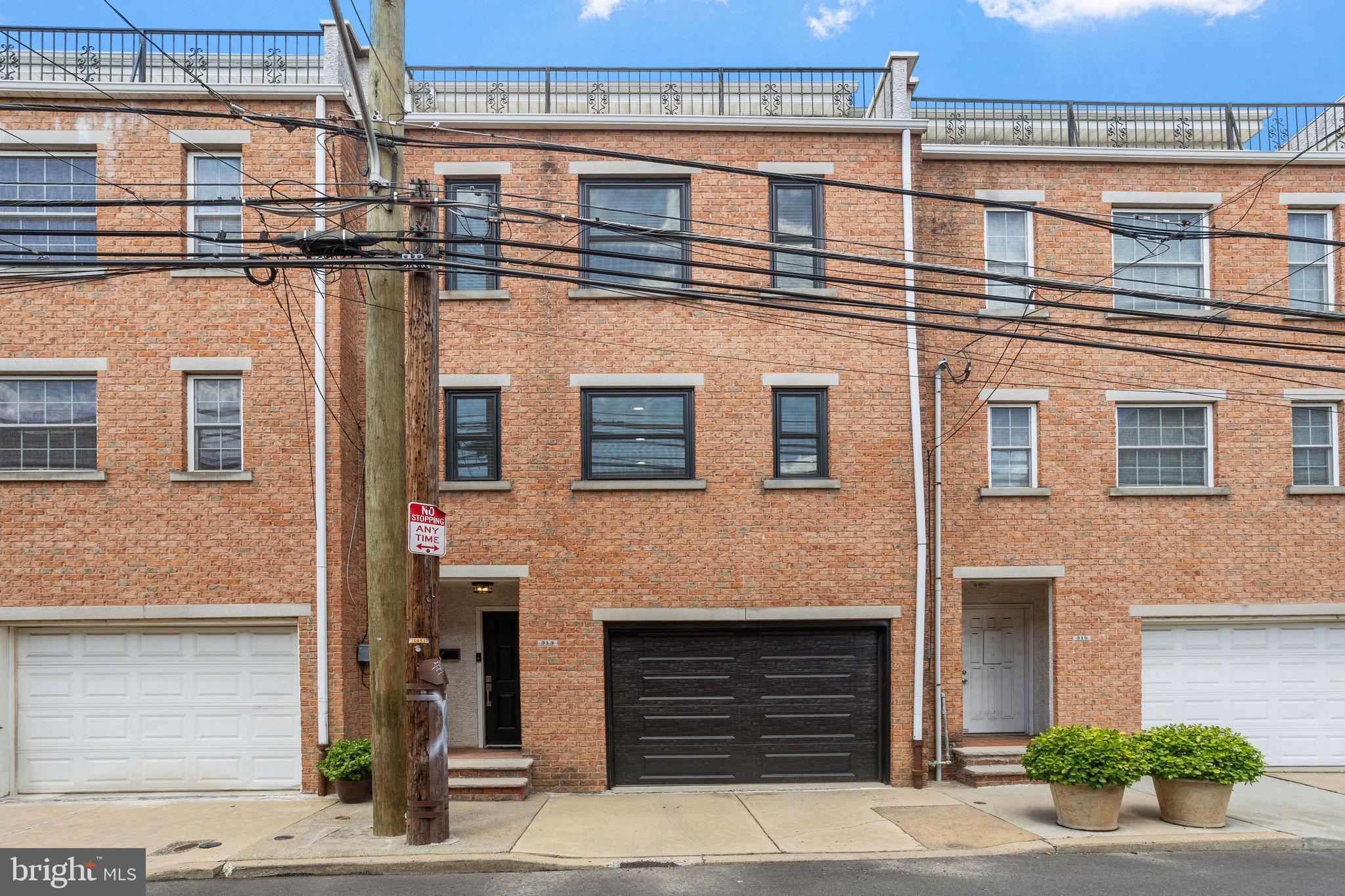 Welcome to 313 E Wildey Street, a stunning, recently renovated gem in the heart of vibrant Fishtown, Philadelphia! This beautifully updated 3-bedroom, 2.5-bath home with a 1-car garage offers style and comfort! Including a brand new roof with 25-yr transferrable warranty, resurfaced balcony with a 20-yr transferrable warranty, all new windows and doors throughout, new HVAC system for year-round comfort!
Inside, you’ll love the spacious living room that’s perfect for relaxing or entertaining, and a gorgeous kitchen designed for both functionality and style. The generously sized bedrooms offer flexibility for a home office, guest room, or creative space. Step outside to your private balcony and take in breathtaking views of the Philadelphia skyline.
The large finished basement with high ceilings is a blank canvas for your hobbies, workouts, or additional living area with a bathroom all on the same floor!
This home combines modern updates, a prime location, and thoughtful design — all ready for its next owner.