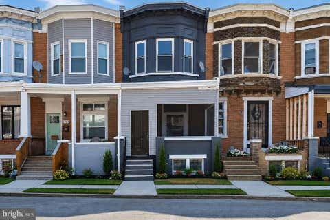 Townhouse For Sale - 1705 Poplar Grove Street<br/> BALTIMORE, MD 21216