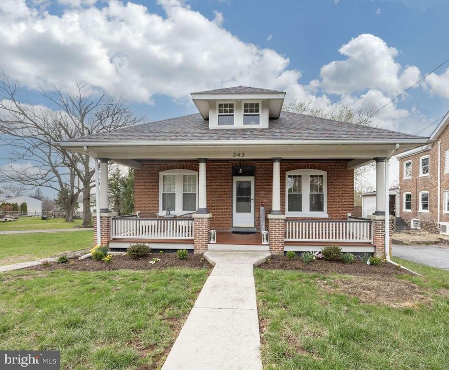 Welcome to your ULTIMATE dream home-This breathtaking 3-bedroom, 2-bathroom with an office is a Craftsman-style masterpiece!! Sitting on nearly half an acre of beautifully landscaped property, this NEWLY RENOVATED home blends timeless charm with modern luxury. Step inside to a spacious open floor plan where gleaming hardwood floors flow throughout most of the first and entire second floor, exuding warmth and elegance. The gorgeous gourmet kitchen is a chef’s delight, featuring high-end stainless steel appliances, stunning granite and quartz countertops, soft-close cabinetry, a sparkling new backsplash, and custom hanging pendant lights. Breakfast nook and peninsula give AMPLE seating room for an eat in kitchen! Storage is a dream with a large pantry closet as well as pantry style cabinets with pull-out drawers, ensuring everything has its place leaving you with a superb space to entertain guests and friends! WOW! But this home has many more BONUS surprises to come!
Part of the showstopper is the stellar living room, adorned with fabulous wood columns and original wood trim that will be the talk of the home whenever a guest comes through the first time! The large open concept first floor leads to a magnificent dining room with 3 bay windows to give you expansive views of your gorgeous yard yet also provide an eye catching glimpse into the kitchen. There are three generously sized and airy bedrooms, each with expansive, well-appointed closets. The first floor bedrooms have wonderful ceiling fans adorning the rooms yet allow ample sunlight in for basking in natural light. The second floor unveils a dream master bedroom suite—a luxurious haven with a spacious bedroom, abundant storage, a cozy reading nook, a private walk-in closet, and a second closet for even more space. Want more? A separate, beautifully appointed bathroom features tiled showers and UPGRADED plumbing fixtures, adding a touch of dreamy serenity. Also upstairs, a versatile room awaits- perfect as an in-home office or a tranquil den. The bathrooms throughout the home dazzle with their tiled showers and top-tier fixtures, while fresh new paint brightens every corner of this meticulously updated residence.

This move-in-ready gem offers year-round comfort with dual heating systems: modern mini-splits to bring wonderful air conditioning and ultra efficient heating, plus baseboard oil heating, paired with a new electric hot water heater. The entire home boasts brand-new windows, and even includes a wonderful well lit basement for use as both storage, work space, and much more! Make use of this basement space for many hobbies. Craving more? This property also includes detached 2-car garage with full electric and upgraded lighting! Outside also has a nice storage shed for yard equipment and much more! The home, the detached garage, and the shed all feature brand-new roofs, ensuring peace of mind for years to come. Step outside to a private oasis with a large deck, a newly built front porch, and an outdoor fire pit—perfect for gatherings or quiet evenings under the stars. The expansive lot offers plenty of area for gardening and a partially fenced yard, ideal for pets or playtime. Lots of room for parking for entertainment of guests and room to grow on this property!

Located in Lower Pottsgrove Township within the highly regarded Pottsgrove School District, this home comes with very reasonable taxes and unbeatable proximity to Route 422, King of Prussia, Phoenixville, and beyondmaking commuting and exploring a breeze. Superb mechanicals, including 200 amp electric service, on a well with public sewer, multiple heating options, LED lighting, ceiling fans will make this home a LOW MAINTENANCE dream for years to come! This beautifully updated Craftsman treasure won’t last long—properties this exceptional with an OUTSTANDING price with UPGRADES GALORE are in high demand! Schedule your tour and submit your offer today before this rare opportunity slips away!