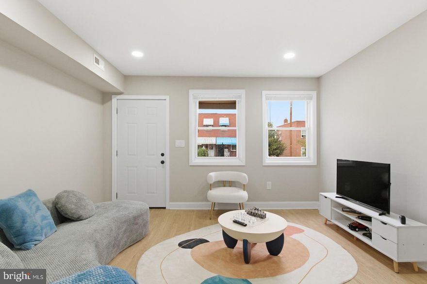 Welcome to 3527 Horton Ave, a beautifully refreshed Baltimore home offering 2 bedrooms and 2 full bathrooms, perfectly designed for comfort, practicality, and modern living. This move-in ready property is an excellent opportunity for first-time buyers, small families, downsizers, or investors seeking a well-maintained home with strong long-term value. Every space in this home has been thoughtfully cared for, making it a versatile and appealing option in today’s market.
As you step inside, you are greeted by a bright and inviting living area that immediately feels warm and welcoming. The open flow of the main level creates a sense of spaciousness while still providing the cozy feel that makes a house truly feel like home. Clean finishes, updated flooring, and natural light elevate the space, allowing you to personalize and style it to match your taste. Whether you enjoy quiet evenings at home or hosting friends and family, this living area adapts effortlessly to your lifestyle.
The kitchen is both functional and charming, offering ample cabinet storage, practical counter space, and room to maneuver while preparing meals. Designed with efficiency in mind, this kitchen provides the perfect setting for home cooking, quick meal prep, or gathering around with loved ones. Its layout makes everyday living easy and enjoyable, while its connection to the main living area keeps everything accessible and flowing naturally.
Upstairs, you’ll find two well-sized bedrooms that offer privacy, comfort, and flexibility. Both rooms receive great natural light and can serve multiple purposes depending on your needs — whether as sleeping quarters, a guest room, home office, or creative space. The upstairs full bathroom features updated fixtures and a clean, modern aesthetic that complements the overall style of the home.
The lower level adds tremendous value, providing an additional finished area that can function as a family room, entertainment zone, workout space, or hobby area. With a second full bathroom located downstairs, the basement becomes even more practical, accommodating guests, daily routines, or extended living possibilities. The combination of extra living space and a full bathroom makes the lower level a true bonus rarely found in similar homes.
Outside, the property offers a manageable outdoor area ideal for simple relaxation, gardening, or creating a cozy patio space. It’s a blank canvas for your outdoor vision — without the maintenance demands of a larger yard.
Convenience is a major highlight of this home. Located near major commuter routes, public transportation, schools, parks, shopping centers, grocery stores, and local amenities, you’ll have everything you need just minutes away. Whether commuting to work, running daily errands, or exploring Baltimore’s attractions, this location provides unmatched accessibility.
With its 2 bedrooms, 2 bathrooms, updated features, additional lower-level living space, and prime location, 3527 Horton Ave stands out as a home offering comfort, value, and functionality. Move-in ready and full of potential, this property is waiting for its next owner to make it their own. Schedule your showing today and discover the charm and opportunity this home has to offer!
Please note: Certain photos have been virtually staged to illustrate the potential use of the space. No physical staging or modifications were performed.