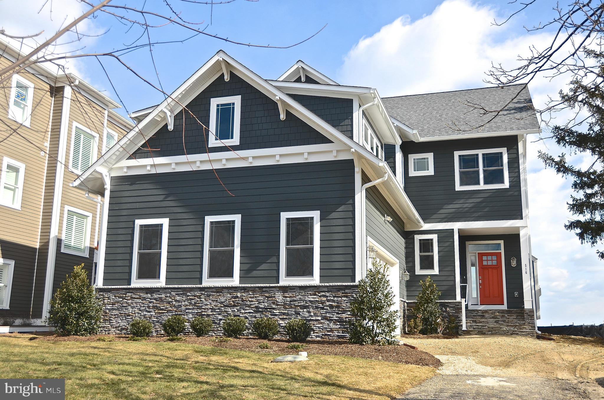 Dazzling craftsman inspired new construction situated right on the point in sought after Loch Haven community. Views of the water from every room! Main level office space. Dramatic open floorpan with coffered ceiling. Kitchen boasts large curved island with wine rack. Gas cooktop, drawer microwave, double oven. Enjoy a different beautiful sunrise each and every day! Pier Permit in hand.