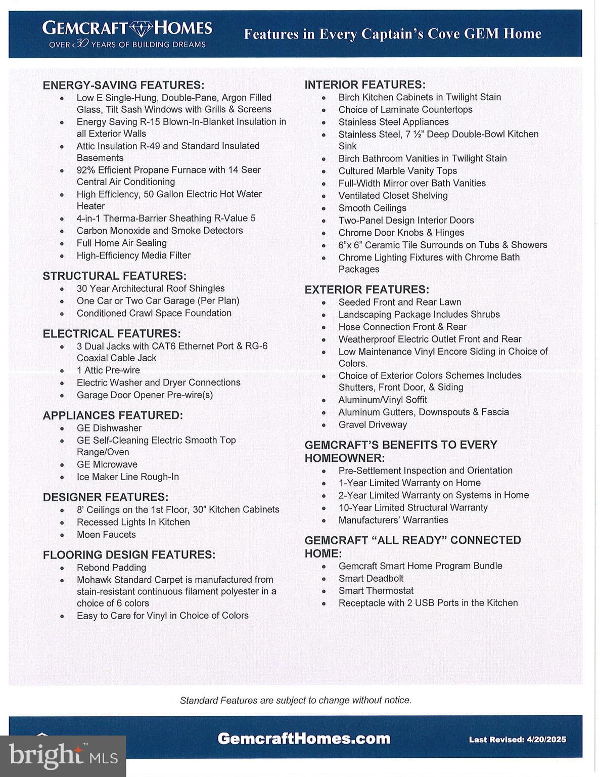 CAPTAIN'S COVE - Residential