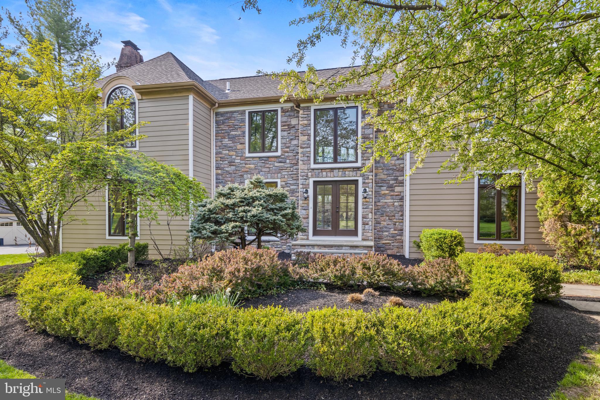 Look no further! You found your next home. This four bed, four and a half bath single family home in Bryn Mawr is ready for you to move in! Downstairs features a living room and a family room both with wood burning fireplaces, a beautiful eat-in kitchen, and a room off the kitchen with an ensuite that can be used as additional living space or a first floor master suite! The second floor features large bedrooms with an owners suite featuring a bathroom with dual vanities, soaking tub, walk-in shower and toilet with bidet. This home also has a two car garage and in-ground heated pool. All new windows throughout!