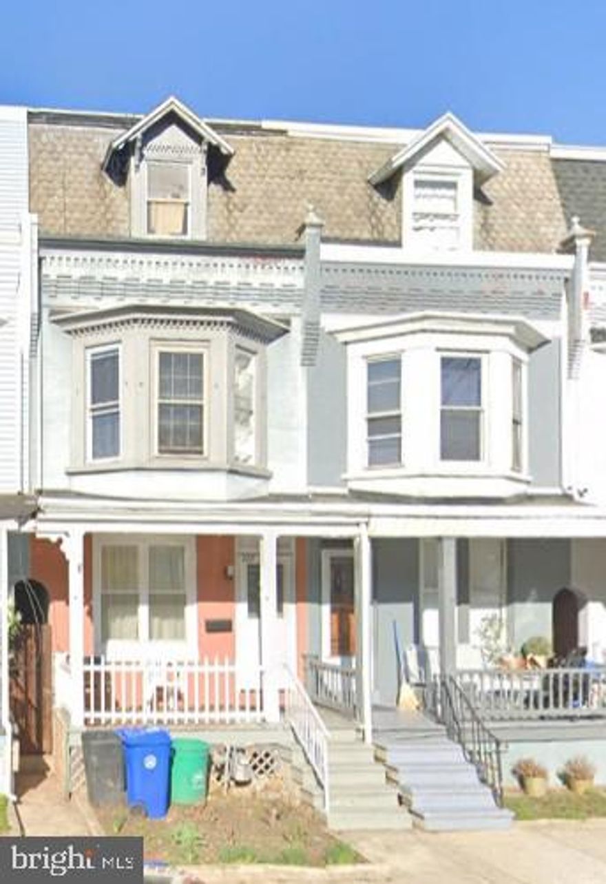 Classic charm meets modern reliability in this spacious 3-story home! Built in 1905, this property offers 1,562 sq. ft. of living space featuring 3 bedrooms and 1 bath.   
Key Features: Move-in Ready: Boasts a durable brick exterior and a solid full basement.   Upgraded Maintenance: Peace of mind comes with a roof replaced only 5 years ago and efficient Gas Hot Water heat.   Spacious Layout: Enjoy 8 total rooms, including a formal porch for relaxing.   
Prime Location: Located in the Reading City School District, just minutes from Northeast Middle School and local parks.   Don't miss out on this Berks County gem!