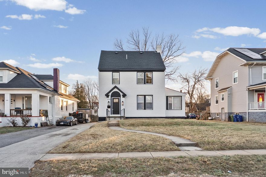 Welcome to this fully renovated 5 bedroom, 4.5 bathroom home in the heart of Ashburton. This spacious four level residence features modern finishes and a flexible layout designed for today’s lifestyle. The main level offers an updated kitchen with appliances included, ideal for everyday living and entertaining, along with a dedicated home office perfect for remote work or study. Enjoy the rare benefit of two primary suites, each with its own full bathroom, providing comfort and privacy. A separate laundry room adds everyday convenience. The fully finished basement includes an additional bedroom and full bathroom, offering versatile space for guests, recreation, or extended living. With a complete renovation throughout, this move in ready home delivers style, space, and functionality in an established Baltimore neighborhood.