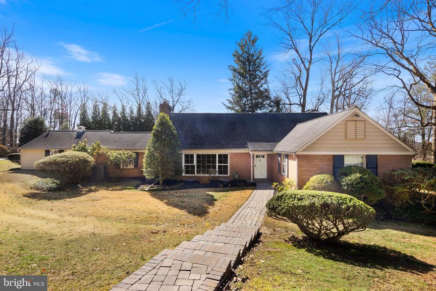 It’s not often you find a home that checks off all the boxes on your wish list. Welcome to this exceptional 4-bedroom, 3-bathroom home in Radnor Township, set on a large corner lot with mature trees and beautifully landscaped surroundings. The paver stone path leads to the entrance, where you'll immediately appreciate the updated, pristine interior done in a timeless, neutral palette. The spacious living room features a wall of  windows and a brick surround wood-burning fireplace, creating a welcoming ambiance. The open flow from the dining area to the kitchen is ideal for entertaining, with the kitchen boasting abundant custom cabinetry, quartz countertops, and stainless steel appliances, including a Dacor gas range/oven. The kitchen island provides additional seating and ample workspace for the chef in the family.  The primary suite, located on the first floor, offers a luxurious retreat with a walk-in closet and a spa-like ensuite bathroom featuring a separate privacy room, double sink vanity, and a glass-enclosed shower. Another bedroom and a full bathroom are also conveniently located on this floor, along with a laundry room equipped with ample counter space, storage closets, and cabinets. Upstairs, two bright and generously sized bedrooms await, each with walk-in closets, one of which includes a cedar closet. The unfinished basement offers plenty of space for storage, workout equipment, or a play area for children, adding to the versatility of this home.  The comfortable family room with a floor to ceiling stone fireplace is off the kitchen, providing a cozy spot for unwinding while watching TV. This area also provides access to the two-car garage and a delightful screened-in porch, perfect for enjoying the outdoors in comfort. Outside, the lovely flagstone patio provides an ideal setting for summer evening grilling and relaxation. This move-in ready home boasts a prime location, offering proximity to the Radnor train station, major commuting routes, shopping destinations, restaurants, medical facilities, and the numerous universities in the area. Additionally, the home is located within the award-winning Radnor School District, with outstanding private schools also available in the area.