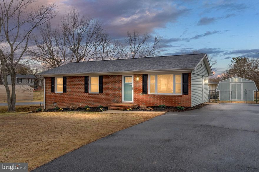 Just renovated and move-in ready, this 3BR/2BA home sits on a large corner lot and offers fresh updates throughout. The kitchen features stainless steel appliances, and recent improvements include a new roof on the house and shed plus a new hot water heater, paint, flooring, and fixtures to name a few. Step outside to a fenced-in backyard—ideal for pets, play, gardening, or entertaining. Convenient Fredericksburg location close to shopping, dining, and commuter routes. Schedule your showing today!