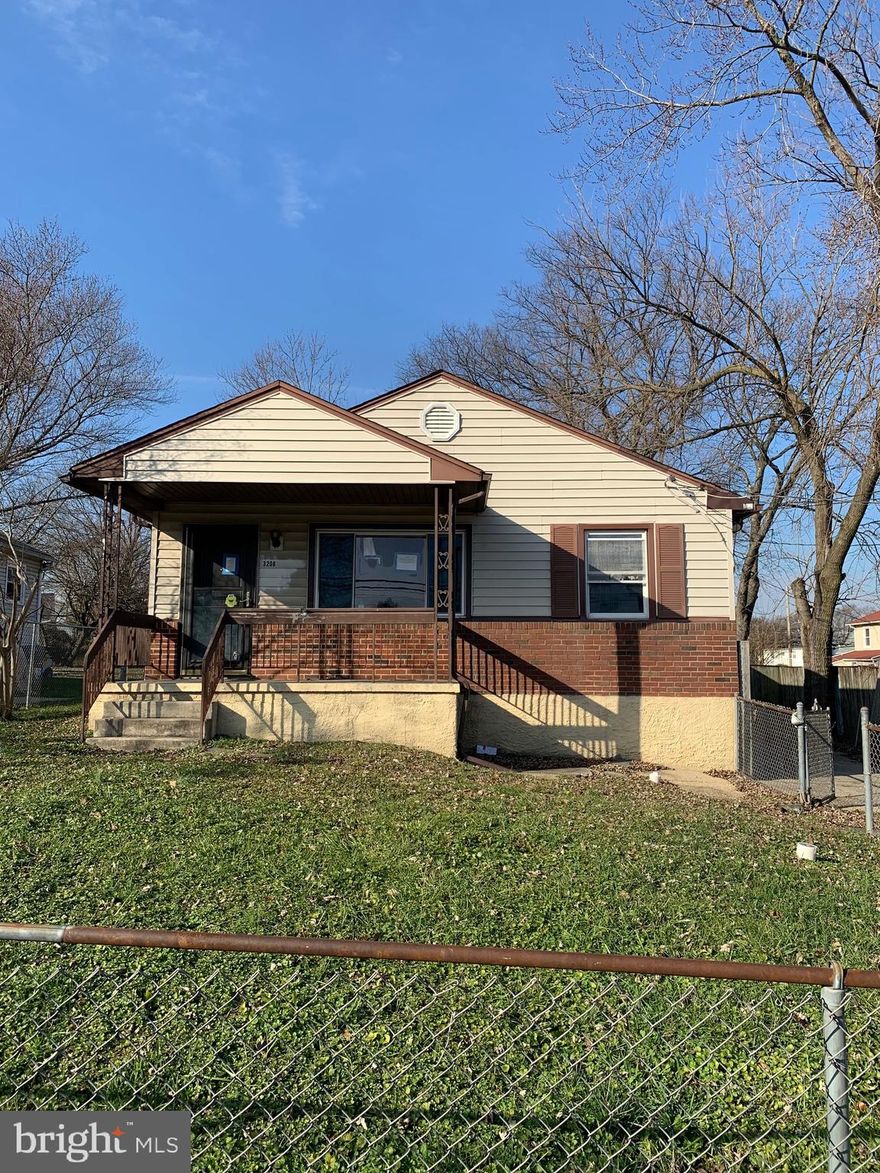 Great Rehab opportunity  in great location! Cash or Hard Money Only . Buyer pays all transfers and recordation taxes. Sold as is.