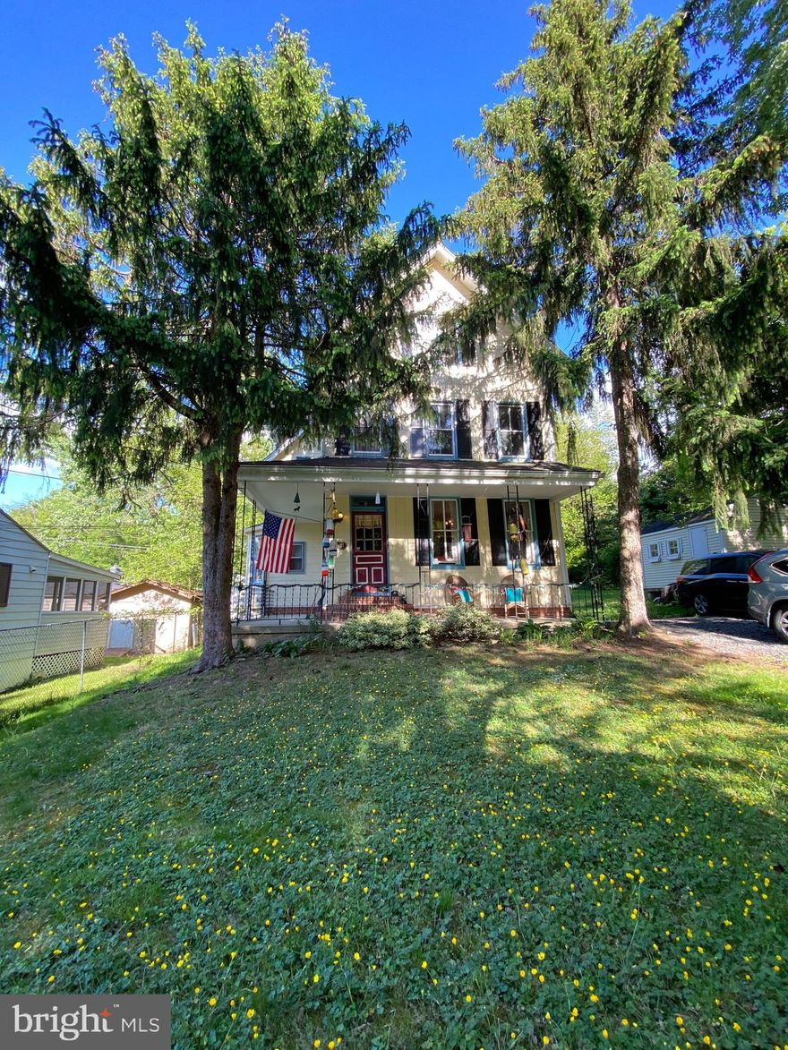 This charming 1860 Victorian is located in the center of Berwyn Heights, also known as Mayberry inside of the beltway! As one of the larger homes in the area, you will see 5 formal Bedrooms and 2 other rooms that have been regularly used as bedrooms. The large kitchen was renovated in 2007 with beautiful white cabinets, and an enormous island that your entire household is bound to gather around. Formal living and dining are open and show off the broad and gorgeous moldings, high ceilings, wood floors, and windows. Wrapped porches on the front and back, in addition to a screened in porch space, will make outdoor gathering delightful as well.  There is a large shed on the property which is wired for electric. Investors, you may be interested as well in light of the close proximity to U of MD. This loved property is  ready to pass the baton to the next owners for their generations to enjoy for years to come. Don't miss the opportunity to place your personal touches on this special property.