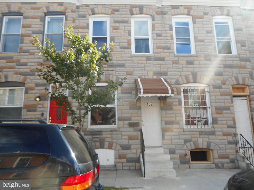 Patterson Park Living!!  3 Bedroom home with Hardwood Flooring,  Updated Kitchen and Appliances and Updated Bathroom. Customize this house to your own needs and have instant equity to your home.  Home is being sold AS-IS, Seller will make no repairs.  Buyer to verify ground rent if one exist, Seller will not redeem. All offers must have $1000 Deposit, Proof of Funds and All Required Addenda. Welcome to Patterson Park!