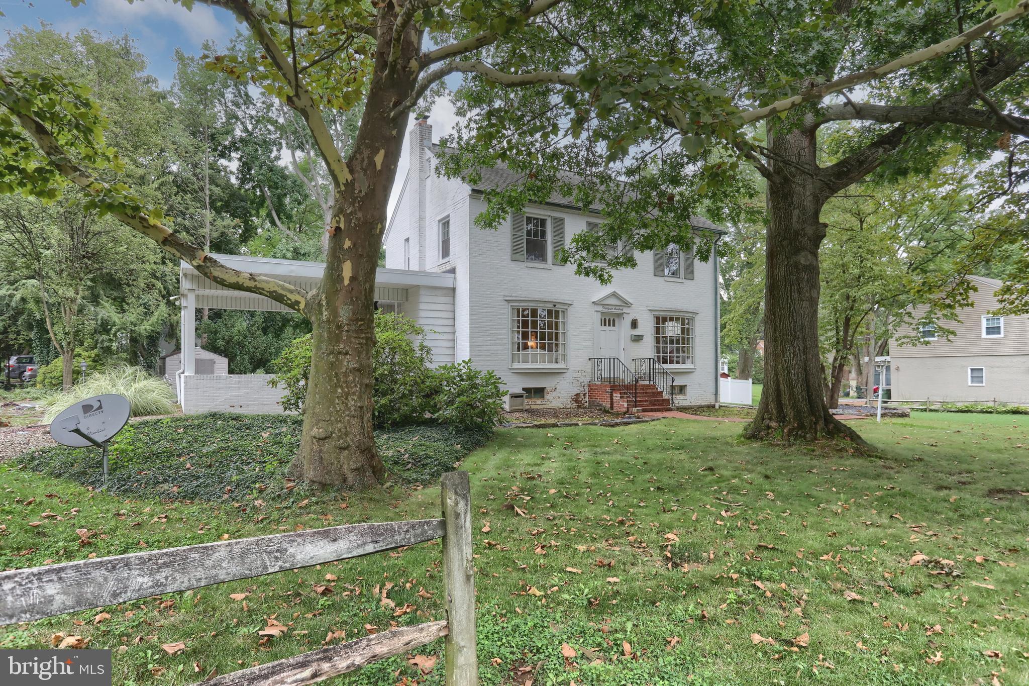 *Multiple offers have been received** OFFER DEADLINE 6 PM on 8/30 *** STAYCATION?  No problem!  Enjoy your very own in ground pool, plenty of summertime left!  Gorgeous back yard with lots of privacy, and stunning patio area perfect for your next gathering.  This wonderful home situated on a corner lot with mature trees features over 2500 sq feet of living space, natural gas heat, central air, beautiful hard wood flooring throughout, and much more!  The first floor has a very spacious living room with exposed beams & wood burning fireplace, bright, white kitchen, dining room, and a sitting room with another wood burning fireplace (currently being used as an office).  There is a brand new half bath also on the first floor as well as a large bonus room in the rear of the home with brick flooring that opens to the rear patio.  Upstairs there is a full bath and 3 bedrooms, the largest featuring a walk in closet.  You will find plenty of storage space in the attic, as well as in the partially finished basement.  Carport & driveway parking is an added bonus!   Schedule your private tour today before this one is gone!