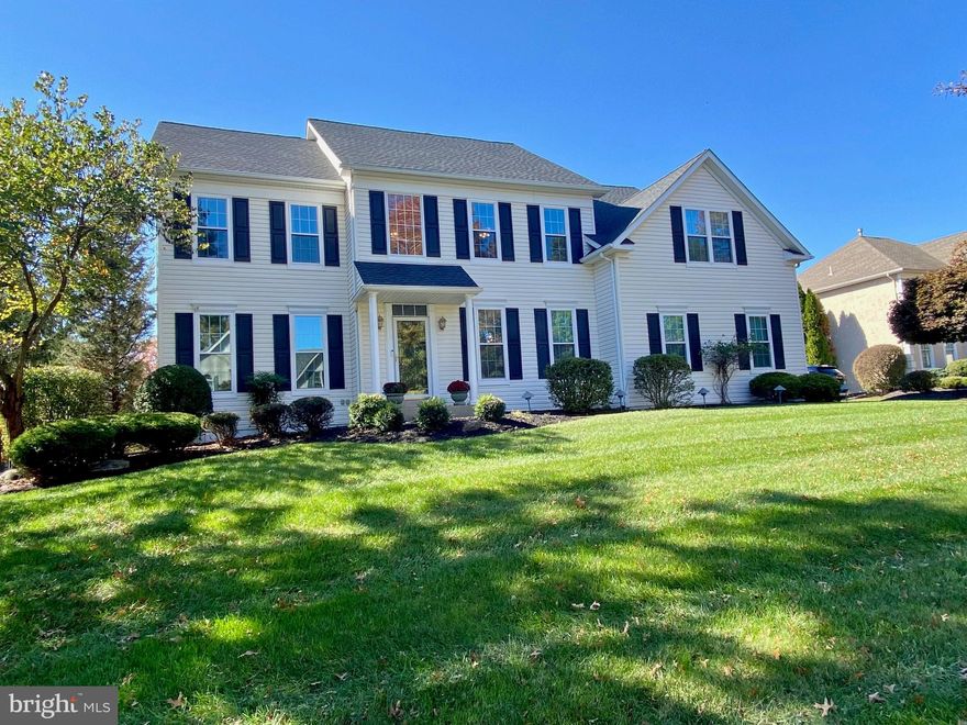 Welcome to the beautiful Stoney Ford Estates development!  This spacious 4 bedroom , 3.5 bath colonial house is very welcoming for your family and friends.  The 2 story foyer and new laminate flooring  will greet you as you enter the front door.  The  first floor boasts a  family room with vaulted ceilings and a gas fireplace for those cold wintery nights.  Both the living room and  dining room have crown moldings and the laminate flooring.  Also on the main level is the kitchen,  laundry room, half bath, and a bonus room that is ideal for home office space or a playroom.  The kitchen was updated and has 42 handles, granite countertops, tile backsplash, an island with pendant lighting, and tile flooring.    All the kitchen stainless steel appliances will be remaining with the house.  The dinette area has a large skylight that allows plenty of natural sunlight . On the 2nd floor there are 4 nice-size bedrooms and 2 full baths.  The spacious master bedroom not only has a walk-in closet divided into his & hers, but also a sitting room that was converted to closet and storage area.  The master ensuite has a soaking tub, shower stall,  double vanity, and tile flooring.  .  And if you need additional space for entertaining, the lower level has 3 finished rooms, which include a rec room/game room, exercise room, and a pool table room which includes a wet bar area. Basement is perfect for a man cave or for watching the Eagles and Phillies games!   There is also a full bath on the lower level.  The unfinished  basement area has plenty of shelving for those holiday decorations, etc.   Prefer to entertain outside during the summer?  The  large paver patio is the perfect place to relax and enjoy a glass of wine!  And, if you need a little shade, open the retractable awning.   These cool fall nights will be perfect for relaxation in the hot tub.   Other highlights of the property include a rear fenced yard to keep your children and pets safe, a 5 year old roof,  3 year old hot water heater,  4 year old furnace and a/c, replacement windows, and plenty of parking.  You can park 3 cars in the driveway and 2 in the garage!  And of course, Council Rock School District!  Seller will need possession until 1/21/25.  Listing agent is related to Seller.