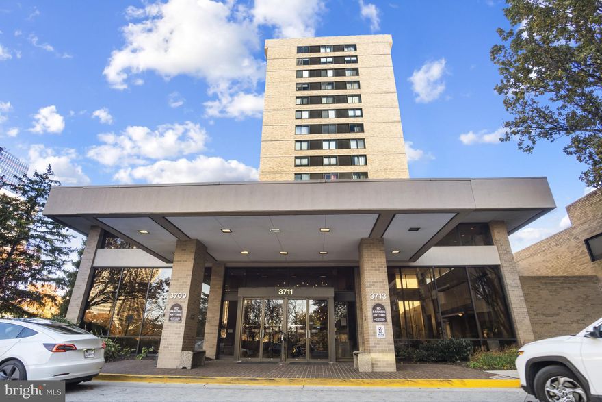 Welcome to unit #613 at 3709 S. George Mason Drive
This beautifully updated 2-bedroom, 2-full bath condo offers over 1370 sqft of living space — complete with lovely pool views, abundance of natural light from the many windows a private balcony, great for you to enjoy your morning coffee or to unwind at sunset. Spacious kitchen with granite countertops, stainless steel appliances, plenty of cabinet space and also in-unit laundry. Bright and inviting living and dining area features stylish wood flooring. The primary suite features a walk-in closet a second wardrobe/dressing area, and a en suite bath, Carpeted flooring in the room for your added convenience. Residents of the Skyline House enjoy access to premium amenities including a swimming pool, fitness center, library, party and billiard rooms, sun decks, bike storage, and 24-hour concierge service. A garage parking spot plus abundant guest spaces available . Located just steps from shopping, dining, and entertainment—Starbucks, Harris Teeter, Target, Trader Joe’s, and more—this home is situated near major commuter routes and near Shirlington, Pentagon City, Amazon HQ2, Old Town, and downtown DC. Don’t miss this rare opportunity to call this place home  in a sought-after Northern Virginia community! Professional photos coming soon