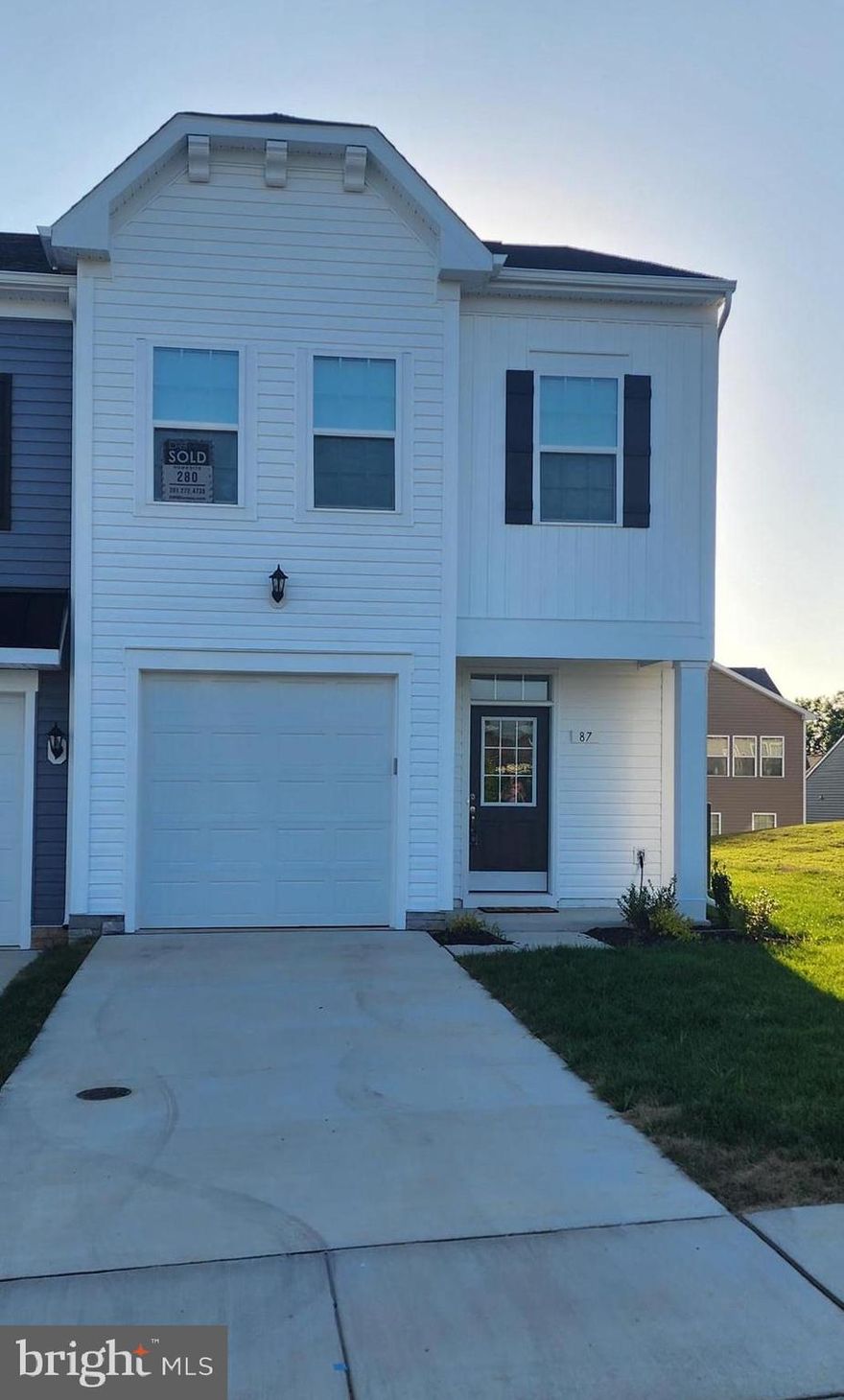 Brand new for rent 2 level Townhome in the Overlook at Riverside. This 3 bedroom 2 1/2 bath home features luxury vinyl plank flooring, quartz countertops, lots of recessed lighting. Upper level has large primary suite with shower, soaking tub & walk in closet. All bedrooms have overhead lighting. Includes blinds, washer & dryer. 1 car garage & patio.  Rent is $1795 per month, security deposit $1795. Application fee is $55 per adult. 1 pet accepted on a case by case basis with an additional $50 per month per rent. Tenant pays all utilities. Renter's insurance required.