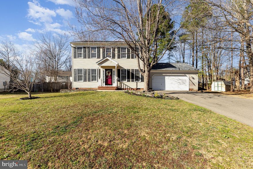 Charming Colonial Home in Quiet Cul-de-Sac with Screened In Deck, Additional Open Deck, and Updated Kitchen. Located in the Community of Lancaster Gate be sure to add this one to your list. Nestled in a peaceful setting, this beautiful Colonial home offers the perfect mix of charm and modern comfort. The updated Kitchen has been thoughtfully blended with a modern feel to include gorgeous sleek countertops, stainless steel appliances, and updated hardware. This kitchen offers the perfect combination of style and functionality.  As you enter the main level of 4103 Saltburn Ct you are greeted with flowing hardwood floors, a formal dining room to your right, and an office/study to your left with glass French doors.  Making your way to the family room, which does include a gas fireplace, you will notice its open space into the kitchen, a very warm and welcoming atmosphere. A few Interior Key Features of this great property : Three Bedrooms, Two  Full Baths, One Half/Powder Room on the main level. Generous-sized bedrooms all located on the Upper Level, Primary Bedroom to Include Its own Private Full Bath, Dual Sinks, and  Walk In closet.  A few Exterior Key Features: Inviting Screened Porch/Two Tier Deck, directly off of the family room,  you can enjoy the outdoors year-round without worrying of bugs in the lovely, screened porch, fantastic for morning coffee or evening relaxation. The Expansive Rear Yard makes it ideal for grilling, dining, or hosting outdoor gatherings. The fully fenced backyard also offers plenty of space for kids, pets, or gardening enthusiasts to explore and enjoy.  Two Sheds that Convey! Conveniently located amongst I-95, Spotsylvania Regional Hospital, Cosner Corner Shopping Center, Many Dining Options, Southpoint, Commuter Lots, and major roads,  4103 Saltburn Ct makes for a magnificent mix for those seeking a private yet connected lifestyle. Additional Updates: Brand New Roof w/25yr warr. (2025) , Leaf Filter Gutter Guard System (2021).
Don’t miss your chance to own this charming colonial with wonderful outdoor space. Schedule your tour today and enjoy all this home has to offer!