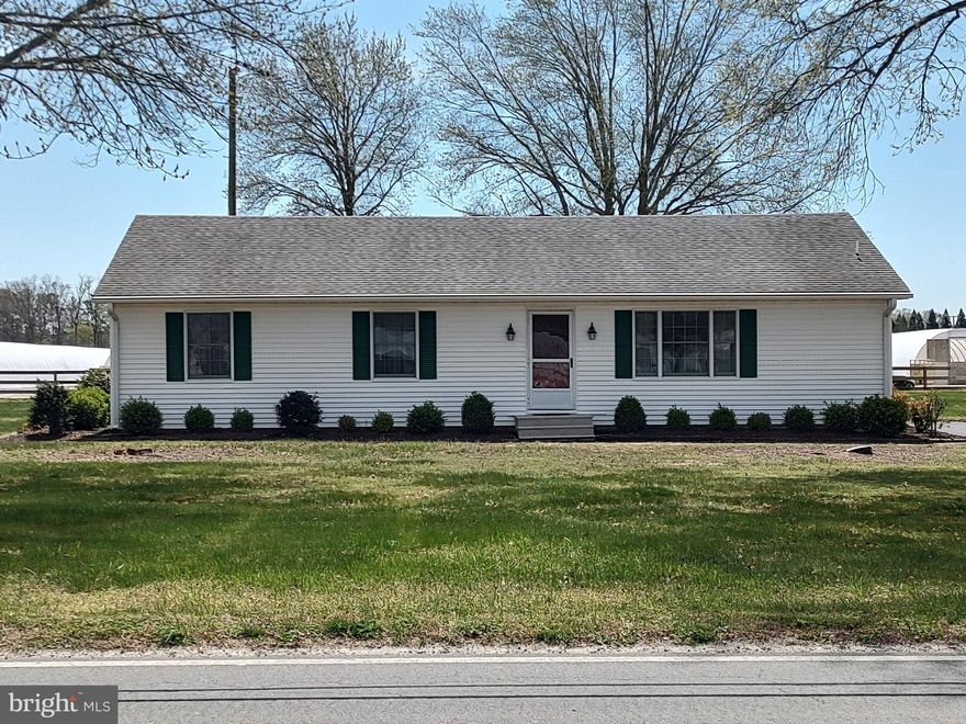 Well maintained 3 bedroom 2 bath rancher just outside of Salisbury city limits in a desirable location on Pemberton Drive.  Home is spacious and features a living room, family room, stainless steel appliances with plenty of cabinets for storage. Just off the family room is a covered porch with composite floor decking to sit outside and enjoy the summer weather. Home features a free standing wood stove in the family room to keep the house warm on those cold winter nights. There is a storage shed that stays with the property for the mower and yard tools.  A paved driveway that comes up to the side entry door into the kitchen. Property has a nice spacious yard and manicured lawn. Plenty of room to install a pool or build a fire pit out back. Crawlspace is conditioned with a monitor on the kitchen shelf. Come and take a look at this home before it gets SOLD!
