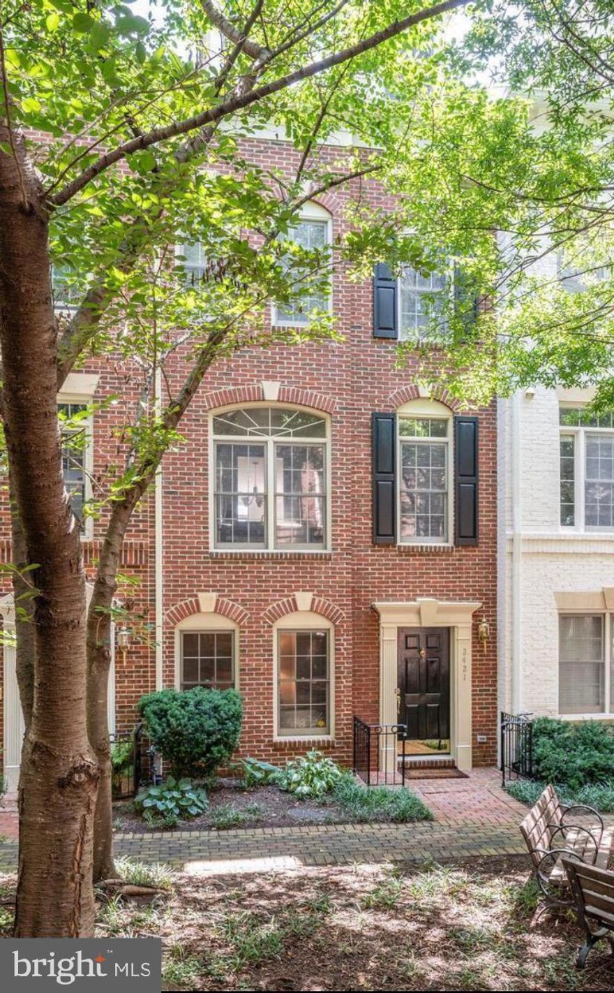 Popular Courthouse Hill Townhomes are right across the street from the Courthouse Metro.  Tree-lined courtyard setting.  4 level, 3 BR, 3 Full Baths, 1 Half Bath w/ 2 car rear entry garage.  First floor features a formal foyer entrance, study/den, half bath and entry to garage and laundry room.  Second floor features separate living room w/ gas fireplace, formal dining areas, gourmet kitchen and balcony off family room.  Third floor features Master Bedroom w/ bath including soaking tub and separate shower.  2nd bedroom has full bath w/ tub.  Top floor features bedroom #3 with a full bath w/ tub.  Walkability score 96!  Close to Clarendon, shopping, Whole Foods, Farmers Market on N. 14th St., Rocky Run Park w/ playgrounds across the street.  Community amenities include a pool, clubhouse with updated exercise room.  Visitor parking.  Will consider pets on a case-by-case basis.  Minimum one year lease.  No smoking in the home.