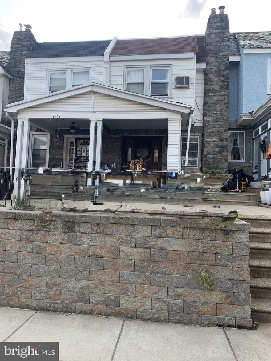 Welcome to this lovely home in the most sort after Belmont Village. A short distance to City Avenue and many of the local shops and public transportation.  Convenient to Center City, Museums, Kelly Drive, MLK Drive, Exercise Trails, Colleges and Universities.  There are hard wood floors throughout.  A great front yard for outdoor activities.  The front porch leads to a spacious and open living room and dining room.  The kitchen has ample cabinets with granite tops and garbage disposal, and rear door and stairs to driveway. The 2nd floor has 3 nice sized bedrooms with ample closets and hall bathroom. There are window A/C units in the living room and dining room and 3 ceiling fans on the 2nd floor.  The walk-out basement is partially finished. There is a full bathroom with stall shower, washer and dryer and access to the garage and exit to the driveway. This property is "sold as is".