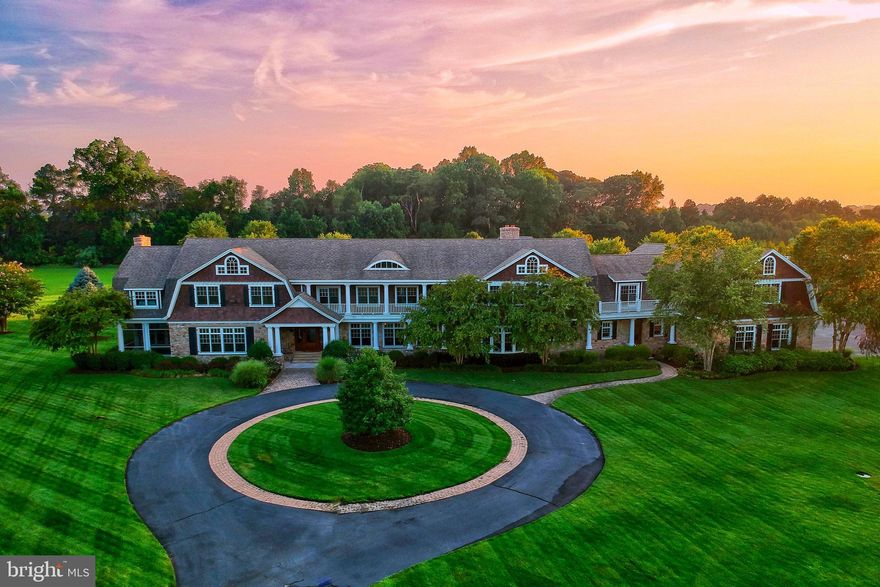 Welcome to Stonewater Farms, an incredible 14,000+/- sf waterfront residence conveniently located just minutes from the beach, shopping, restaurants and golf. This is a true one-of-a-kind estate that sits on over 10 acres along Herring Creek with a private boat dock, waverunner lifts,  private 5-stall horse stable, 3 large horse pastures,  4,000 sf concrete floor pole building,  inground pool, hot tub, and so much more! This Hamptons style, stone and cedar shake,  fully custom home is custom-built like none other in the area with 2"x6" framed walls, Advantech sheathing,  and over 250 tons of 8" thick stone around the entire first floor exterior of the home! The home features 6 bedrooms, 9 bathrooms, oversized 5 car attached garage, large mud room, a home theater, 2 separate home gyms,  full custom bar in recreation room, large home office,  5 fireplaces, newly refinished kitchen with top tier Sub-Zero and Wolfe stainless steel appliances, grand dining room with 24' custom table, greatroom with stone fireplace, formal living room, geothermal HVAC systems, Anderson 400 series windows, wide plank oak floors, 8' doors, coffered ceilings,  stream shower, 2 screened porches, pool house, and many other luxury finishes throughout. This estate offers both luxury and privacy. This is a perfect oasis for the discerning buyer looking to escape the hustle and bustle of the city or for anyone looking to gain privacy.  Boating access to Herring Creek, Rehoboth Bay and Atlantic Ocean.  A truly one-of-a-kind property that could not be replicated and is priced well below replacement costs. Don't let this opportunity to own one of Delaware's premier estates slip away. Property and school taxes of less than $10,000 per year. No HOA fees or restrictions.