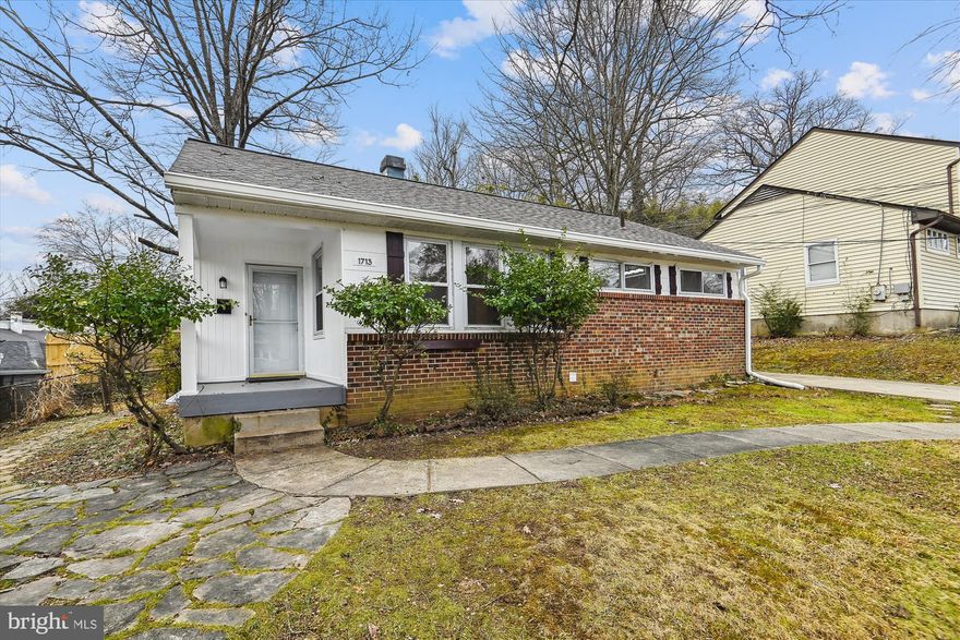 Fabulous opportunity in Rockcrest!  This charming rambler has been renovated and refreshed --  it feels like a new home!  Enter via the charming living room with hardwood floors.  Off the living room, you'll find the renovated kitchen with white cabinets and quartz countertops, and  room for a table, too.  In the kitchen, you'll also find the brand new washer and dryer, tucked away in a closet.  The family room is the ultimate hang-out space, with its beamed ceiling and its own exterior door.  Three bedrooms and two full bathrooms round out this very livable floor plan.  Both bathrooms have been fully renovated with beautiful tile work and glass shower doors.  The kitchen and family room have freshly laid luxury vinyl tile in a neutral shade.  And for peace of mind, there is a brand new roof, too.   All this and an amazing location.  About a mile from Twinbrook Metro in one direction, or a mile and a half to Rockville Metro in the other direction.  And, shopping, dining and more are all close by.  This one surely won't last.  Be the first to live in this renovated gem in Rockville!  Note: minimum credit score 600 and minimum income 35x  rent.