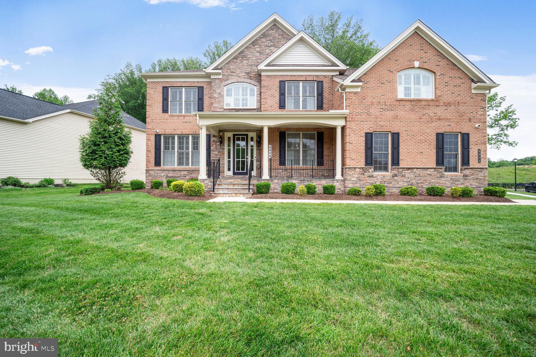 Welcome to 4804 Bridle Ridge Drive, a stunning 5-bedroom, 6-bathroom estate located in the desirable Marlboro Ridge community of Upper Marlboro, MD. This meticulously designed home, built in 2019, offers 6,407 square feet of luxurious living space and is situated on a serene 0.4-acre lot. Upon entering, you'll be greeted by a spacious open-concept layout with soaring ceilings and an abundance of natural light that flows throughout the home. The gourmet kitchen is a chef’s dream, featuring quartz countertops, stainless steel appliances, and a large island, perfect for both cooking and entertaining. The expansive owner’s suite includes a private sitting area, dual walk-in closets, and a spa-inspired en-suite bathroom that creates a perfect retreat. The fully finished basement adds even more versatility and living space to this already impressive home.
The exterior of the home is just as remarkable, offering a two-car garage, a spacious driveway, and a private backyard ideal for outdoor gatherings or simply relaxing. As part of the Marlboro Ridge community, residents enjoy access to a variety of resort-style amenities, including a clubhouse, fitness center, equestrian facilities, walking trails, and a community pool.
4804 Bridle Ridge Drive combines modern luxury with the tranquility of suburban living, making it a rare find in one of Upper Marlboro’s most sought-after neighborhoods. Don’t miss out on the opportunity to own this beautiful home—schedule your private tour via ShowingTime!