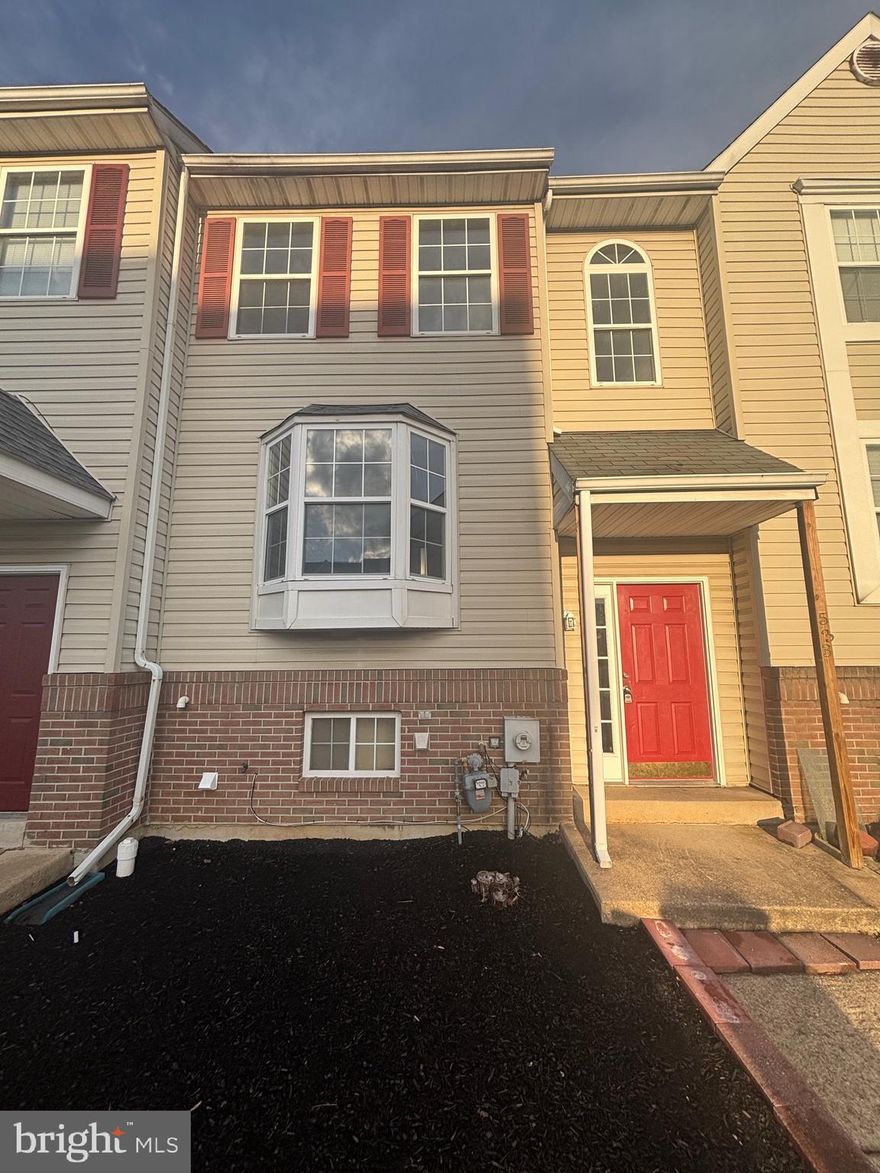 Settle into this well maintained town home with 3 levels of living space! The first floor features a powder room, spacious living room with a bay window and a large eat-in kitchen.  The eat-in kitchen features stainless appliances, dishwasher and garbage disposal.  Sliders to the back lead to the deck, which is a decent size that overlooks the backyard with plenty of room to play, grill and entertain.  Upstairs you will find 3 spacious bedrooms and 1 full baths.  The primary bedroom is a great size, featuring slanted ceiling and a walk-in closet with room for all of your clothes.  The hallway bathroom contains a nice vanity, good lighting, shower and tub.  The secondary bedrooms on this level are decent size with spacious closets.  This home also boasts a finished basement for family relaxation, with a utility area that leads to the backyard.  Make your appointment today.