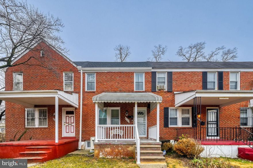 Newly updated home in the desirable Woodmere neighborhood. New roof, new windows, new heating system, new recessed lighting and light fixtures, and a new mini split cooling system. Spacious kitchen with new shaker cabinets, stainless steel appliances, gas cooking, granite countertops, oversized double sink, and tile flooring. New laminate flooring throughout the living room and lower level family room. Crown molding in living room, family room, and bedrooms. New hardwood floors on the second level and in the spacious bedrooms. Two and a half newly renovated bathrooms. Fully finished lower level with a washer and dryer. Covered back porch. Covered front porch. Private parking pad / driveway as well as plenty of street and off street parking. Conveniently located by the train station as well as many popular destinations, restaurants and shops. Check out this gem today!