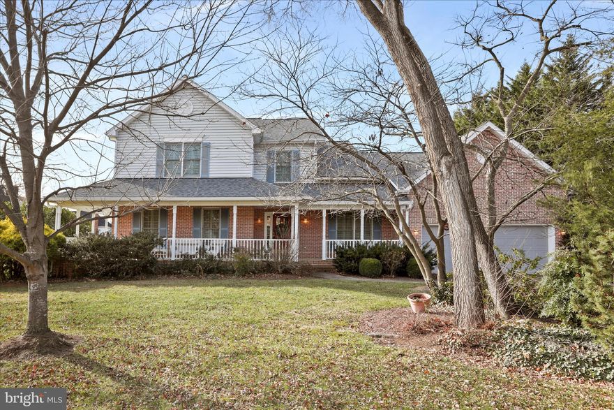 Clean, spacious and fully furnished home in convenient, in town, Hermitage neighborhood!  Perfect for multigenerational living with a main level primary suite, 3 upstairs bedrooms and an enormous finished lower level with kitchen, full bath, bedroom, storage and expansive living space. Main level has library/office with built ins, formal dining room and open concept kitchen/eat in/dining with vaulted ceiling and deck accessibility.  Attached 2 car garage, wrap around porch and back yard complete the offering.  

This home conveys with all furniture all furniture and household items currently in residence and is "as is".  F