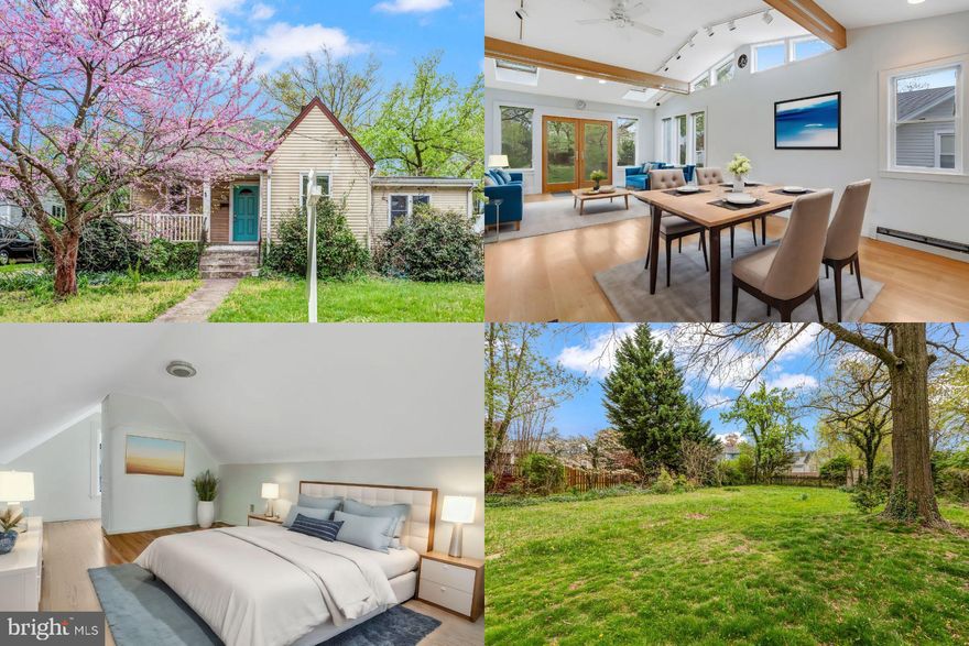 Spacious home in prime Arlington location! Large backyard. Open living and dining room with high ceilings.