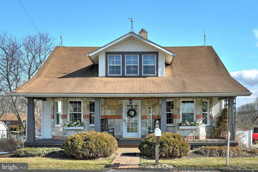 Check out this beautifully maintained 3 bedroom cape cod in Dallastown Schools. When you walk inside you will feel right at home! This home features updated flooring, new windows and a new vinyl fence. The kitchen has granite countertops, stainless steel appliances, a pantry closet and bar. Each bedroom has carpet and a walk-in closet. The full bathroom has an updated vanity and tiled shower. The deck and patio will be the perfect spot for outdoor entertaining. Fenced-in yard and a 2 car detached garage with additional parking along the side of the home. Call today for a private tour!