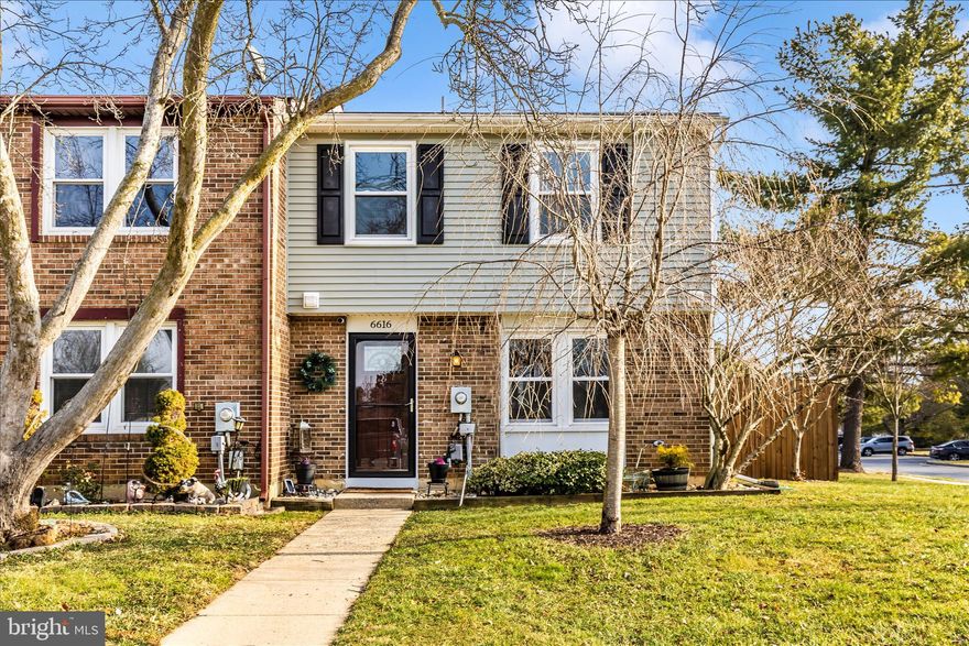 This beautifully remodeled end‑unit townhome in the Farmbrook community offers exceptional value, comfort, and location. Situated on a quiet cul‑de‑sac directly across from the neighborhood park, the home provides added privacy, extra natural light, and a spacious feel both inside and out.
The interior has been completely updated, featuring a high‑end kitchen with custom hickory wood cabinetry, granite countertops, and a matching granite backsplash. Stainless steel appliances and modern lighting elevate the space, making it ideal for cooking and entertaining. The main level continues with bright living and dining areas and a remodeled half bath.
Upstairs, three well‑appointed bedrooms and an updated full bath offer comfortable living with fresh finishes throughout. Outside, the large private fenced‑in yard is perfect for relaxing, gardening, or giving pets room to roam—an outdoor space rarely found in similar homes.
One of the standout advantages of this property is its location outside Frederick City limits, meaning no city taxes, a significant savings compared to many nearby neighborhoods. The community also provides tot lots/playgrounds, and the HOA includes common area maintenance, snow removal, trash, and road upkeep.
With its full renovation, premium kitchen, end‑unit privacy, and the financial benefit of no city taxes, this home delivers a rare combination of quality and value in a highly convenient Frederick location. Some ***Quick highlights: Roof 2018 / Exterior Siding, Trim and Gutters 2021 / Full kitchen remodel 2022 / Water heater 2024 / HVAC 2019