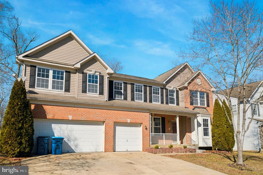 Large and Expansive Estate Home in beautiful community of Patriots Glen in Elkton, Maryland.  With over 5,000 SQFT of living space, this estate home boasts of 5 bedrooms, 5.5 baths, a fireplace, and 2 large owner's suites with huge walk-in-closets and a loft.  The main level features solid hardwood flooring in foyer, living room and family room, and the rest of the main level is covered with newly installed LVP flooring except the tiled kitchen.  Eat-in Kitchen with granite countertops and updated appliances.  The upper level can be accessed by two stairs. New LVP flooring on stairs and on the upper level. The master suite features an expansive room (25x19) with a large walk-in closet (19x8) which is divided into two sections with petition wall in the middle. The master bath has a garden tub, double vanities, a stall shower and a toilet. The lower level has been finished with new LVP flooring and 3 areas for entertainment and gathering.