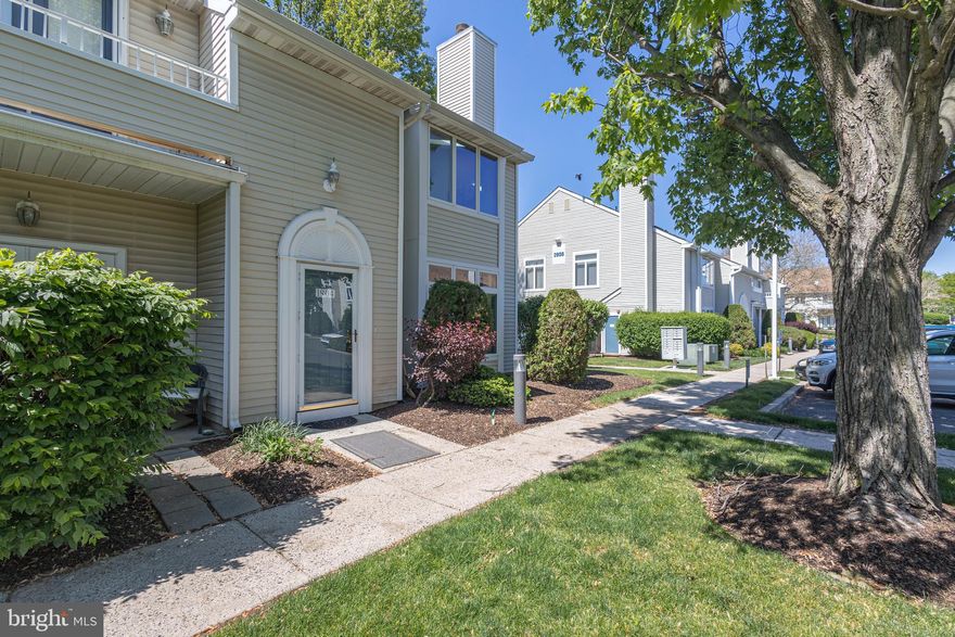 Fabulous remodeled 2 bdrm, 2.5 bath end-unit townhome in desirable Montgomery Place is conveniently located to 202, 63, 309, Montgomery Mall, J&J, & Merck. Step into the bright foyer and into the expansive living room, complete with 9 ft ceilings,  brand new luxury vinyl plank flooring,  fresh paint,  and wood-burning fireplace with elegant mantel with marble surround & hearth! The exquisite dining room features gleaming LVP floors, contemporary  circular chandelier, neutral paint, and French doors to the private patio. The kitchen boasts plenty of sleek white cabinets, ceramic tile flooring,  tile backsplash, recessed lighting,stainless steel appliances, and new refrigerator.  The bathrooms were renovated with new sinks, new vanities, and fresh paint! The primary suite has plush carpeting, vaulted ceilings, dramatic floor-to-ceiling windows, new skylights ( one back ordered and will be installed in 2 weeks), huge walk-in closet, and en-suite bath with shower! The second bedroom is spacious , with large closet, soft carpets, fresh paint, and has plenty of natural light.   Don't forget the fire sprinkler system throughout the entire home, as well as separate laundry room and storage loft! HOA covers snow removal, trash removal , lawn maintenance,  and exterior building maintenance.  Ammenities include pool, clubhouse/gym, & walking trail! Dog park is just few minutes away!