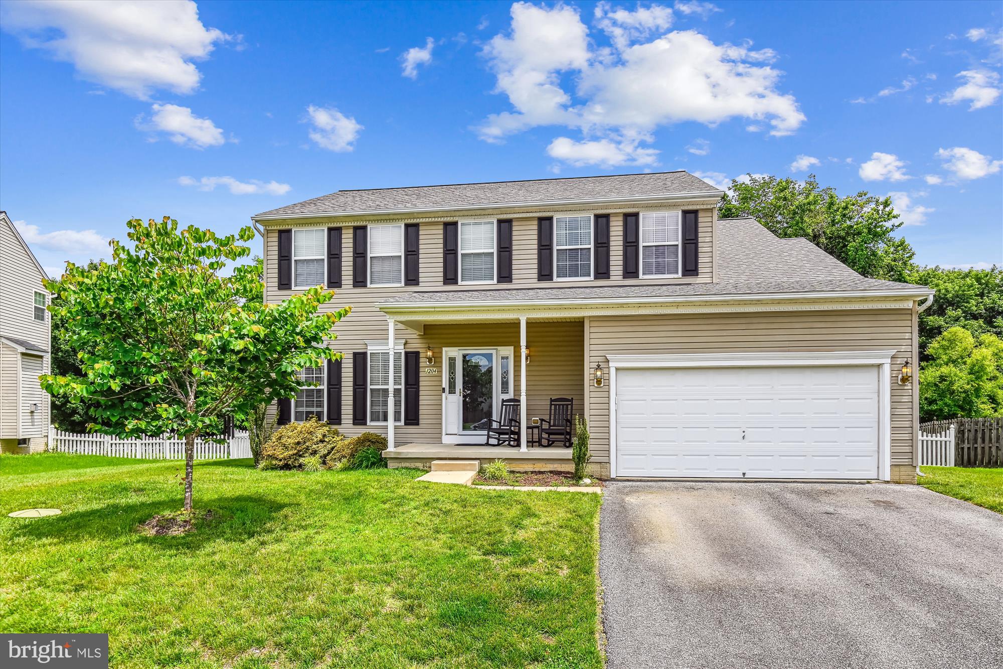 Welcome to this stunning Colonial nestled in a water privileged community, offering the perfect blend of classic charm and modern upgrades! Enjoy peace of mind with major systems recently updated including a new roof (2020), HVAC (2024), and water heater (2023). The gourmet kitchen, beautifully renovated in 2022, flows seamlessly into a bright and airy layout featuring hardwood flooring throughout the main level (2015). Retreat to the substantial primary suite, complete with a cozy sitting area, luxurious ensuite bath, and a ginormous walk-in closet you have to see to believe. Entertain or relax in the sunroom with sliders leading to a huge rear deck, all overlooking a vinyl-fenced backyard that backs to serene woods. With generously sized rooms throughout, this home truly has it all—style, space, and smart updates. Don’t miss your chance to own this exceptional property! Home has been pre-inspected including air quality and radon. Make your appointment today!!!