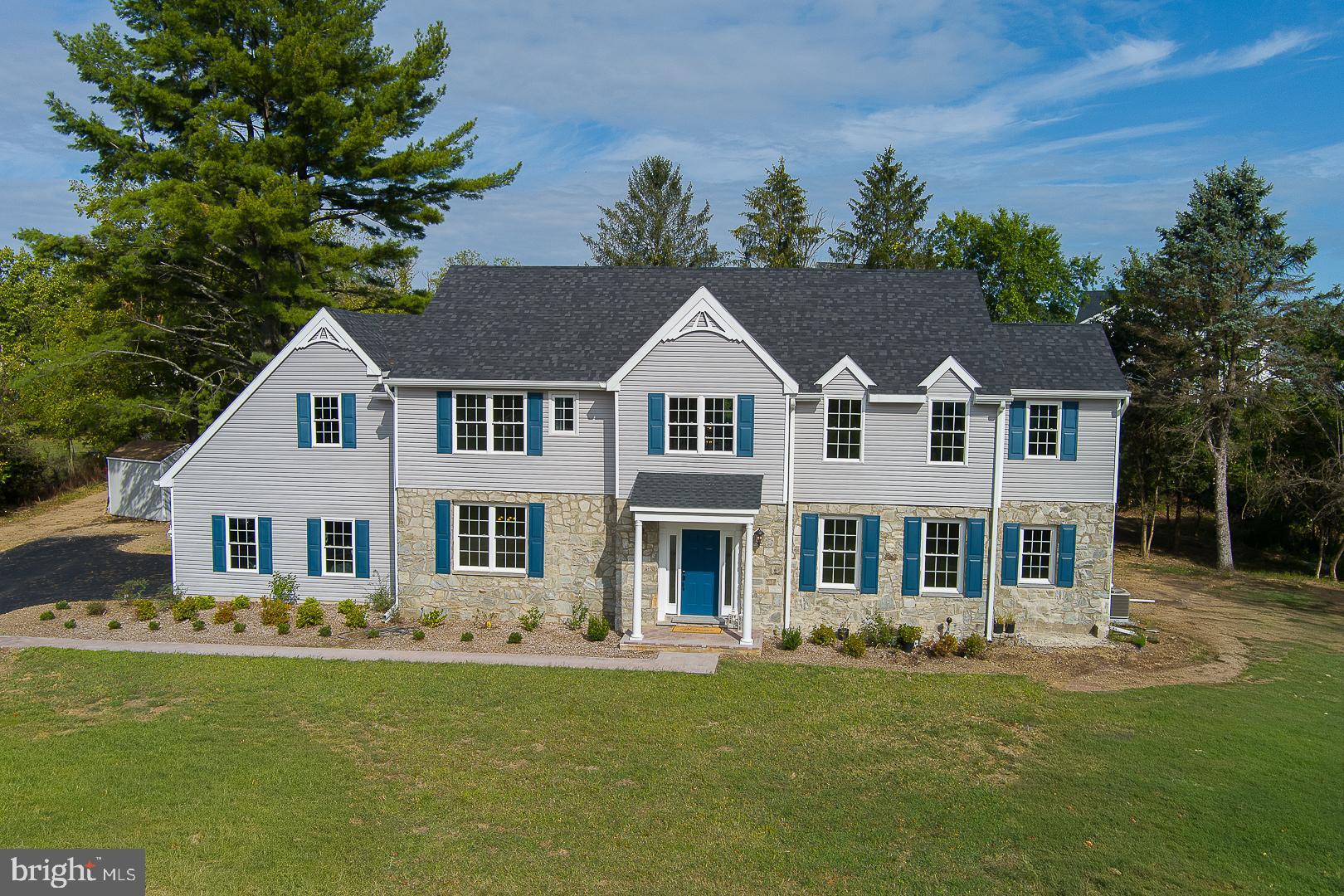 Stunning custom new construction home with wooded views in Kimberton! Excellent location, private yet close to all that Phoenixville Borough has to offer. Your eyes will immediately go to the 2 Story staircase upon entering the foyer. Well thought out floorplan is open with every square foot being utilized. Kitchen opens to the family center with gas fireplace and access to outdoor living space. Four bedrooms, 3 full baths & 1 powder room plus a finished basement! Pella windows throughout, this builder spared no expense. There is nothing "builder grade" about this gorgeous home. Brand new Hares Hill Elementary School around the corner. Original Kimberton Whole Foods convenient. No HOA fees.