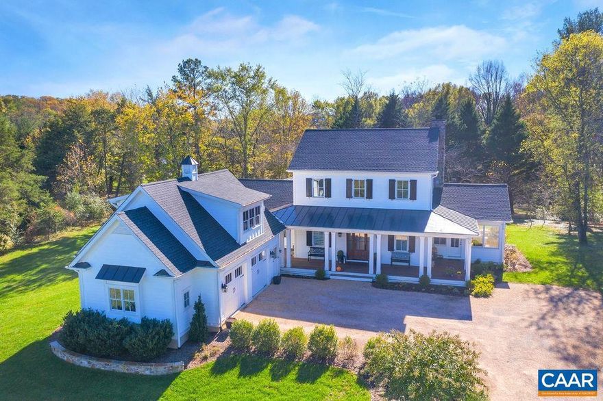 A timeless farmhouse-inspired custom home TO BE BUILT on three pastoral acres just minutes from UVA, Farmington, and Boar?s Head in the heart of Ivy. Thoughtfully designed for true main-level living, the first floor offers a private owner?s suite plus a dedicated office, anchored by an open, light-filled main living area. Upstairs you?ll find three additional bedrooms, two full baths, and a flexible loft space perfect for a playroom, homework zone, or second living area. Outdoor living is equally inviting, highlighted by a breezy screened porch for three-season dining and lounging. A walk-out terrace level opens to a generous rear lawn?ideal for a future pool?framed by pastoral views across rolling farmland. An exceptional Ivy rural setting within Ivy/Henley/Western Albemarle school district.,White Cabinets,Wood Cabinets,Fireplace in Living Room
