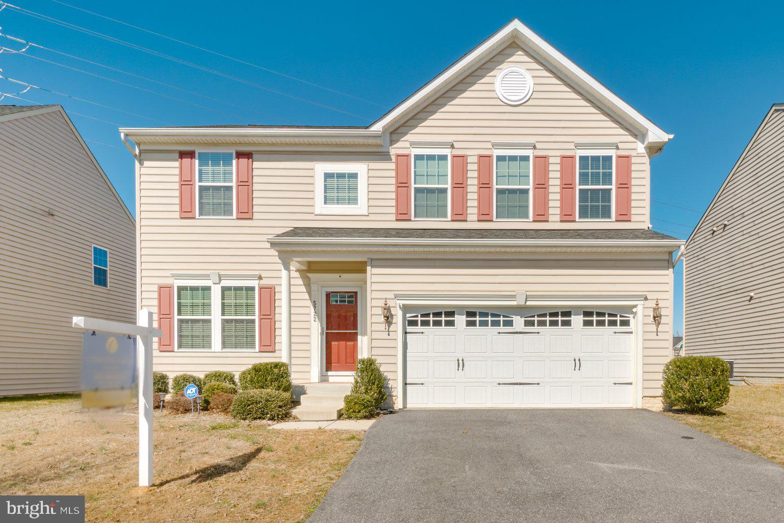 A meticulously maintained 4 bedrooms, 2.5 bath colonial in the much desired White Marsh area is ready for you to call it home! Just minutes away from highway access granting easy commutes and with top notch Perry Hall Schools, this beautifully laid out main level provides a sitting area or home office space in the front of the home tucked away from the ample living room that features a custom fireplace. Cook, bake or entertain in the fabulous gourmet kitchen showcasing gleaming counter-tops, stainless steel appliances and an oversized pantry. The upper level boosts 4 oversized bedrooms including a master suite with upgraded master bath. Laundry is on the second level for convenience and ease. The basement is unfinished and has the potential for additional living space, a true 5th bedroom by utilizing the egress window as well as 3 piece rough-in for a 3rd full bathroom! The Backyard is well-kept and a perfect canvas for all outdoor activity possibilities backing to one of 2 open spaces in the neighborhood!