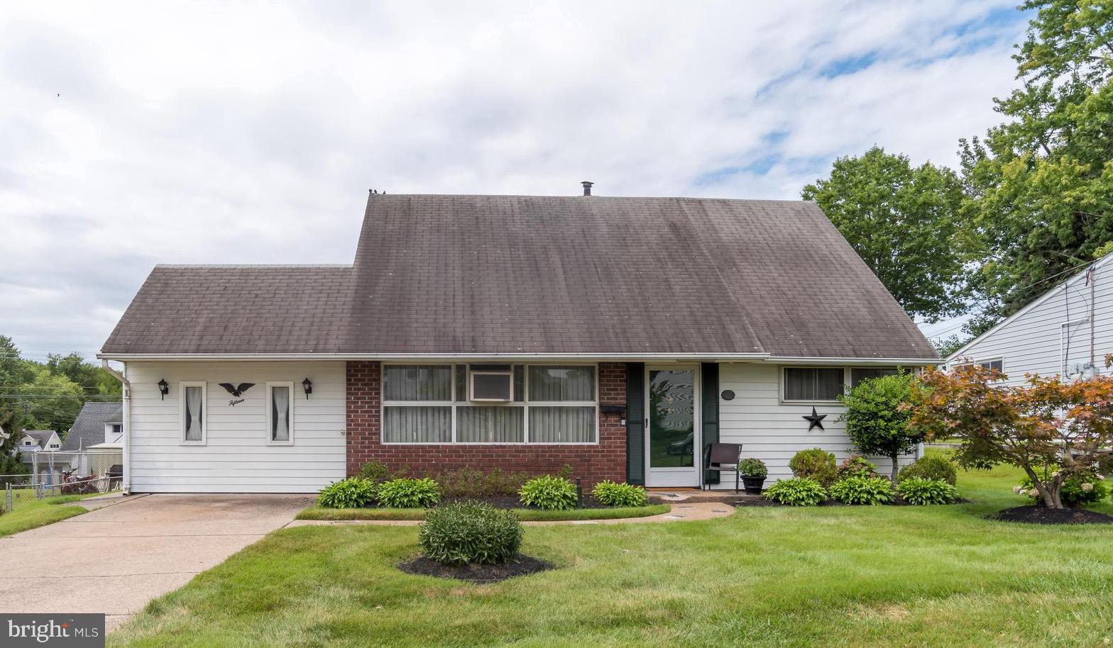 Here is your opportunity!
PROPERTY QUALIFIES FOR Community Lending Program with People Security Trust Bank NO PMI · 1% Below Market 30 year Fixed interest Rate (currently 5.5%) · Not just for low income borrowers · Conventional Loan Up to 97% LTV
Welcome to 15 Venture Lane this expanded 4 bedroom 2 bath delivering traditional charm located in the desirable Pennsbury school district. From the curb you will notice the mature landscaping in this family-friendly neighborhood with a community playground /park down the street.Enter the home into the living room with newer carpeting and a white stone access wall with plenty of natural lighting. The Kitchen/Dining Room offers a classic design with the potential for modern upgrades over time. The expanded family room provides a focal point for gatherings and holiday parties.The separate laundry room is practical and designed for everyday convenience with additional storage.The back door will lead to a spacious sunroom to enjoy nature while protecting you from the weather. Two nice size bedrooms and a full bath complete the lower level. The upper level offers 2 bedrooms with nice size closets and a full bath in the hallway.This classic original home has been well cared for throughout the years. Close to shopping, schools, train stations, major highways and restaurants. Come make this house your home.
