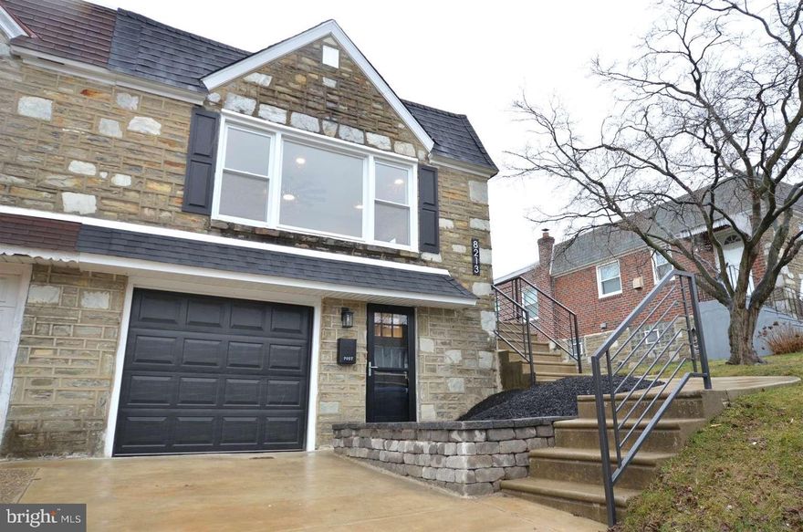 WELCOME HOME TO WINCHESTER PARK! This completely refreshed, move-in ready twin is nestled on a quiet street in one of Northeast Philadelphia’s most desirable neighborhoods. Featuring 3 bedrooms and 2 fully renovated bathrooms, this home offers the perfect blend of modern updates, functional space, and everyday comfort for today’s growing family.
Step inside to a bright, open layout highlighted by all-new VPF flooring, fresh paint, designer lighting, and stylish finishes throughout. The heart of the home is the beautifully updated kitchen, complete with new cabinetry, sleek countertops, stainless steel appliances, and designer fixtures—perfect for family meals or entertaining guests.

Both full bathrooms have been thoughtfully renovated with modern tile, new vanities, and clean, contemporary finishes. The fully finished basement provides over 600 square feet of additional living space—ideal for a playroom, family room, home office, or gym—giving you the flexibility every family needs.

Outside, enjoy a private rear yard with patio, perfect for relaxing or hosting, along with the convenience of a driveway and garage.

Located just minutes from Pennypack Park, major roadways, shopping, and dining, this home offers both tranquility and accessibility.

Homes like this in Winchester Park don’t come along often—schedule your showing today and make this one yours!